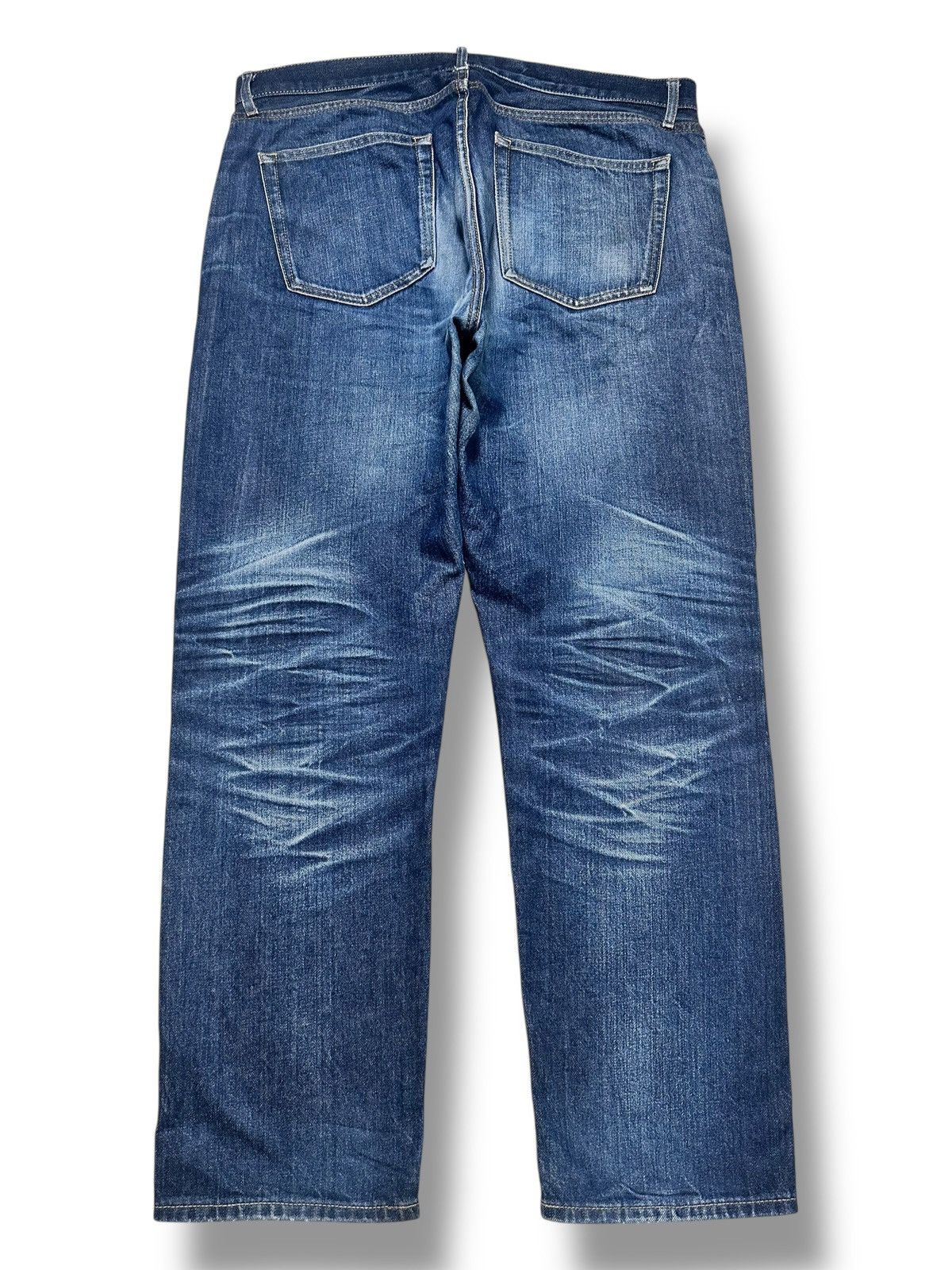 Uniqlo UNIQLO Selvedge Vintage Denim Kaihara Jeans Straight Leg Size US 37 - 3 Thumbnail