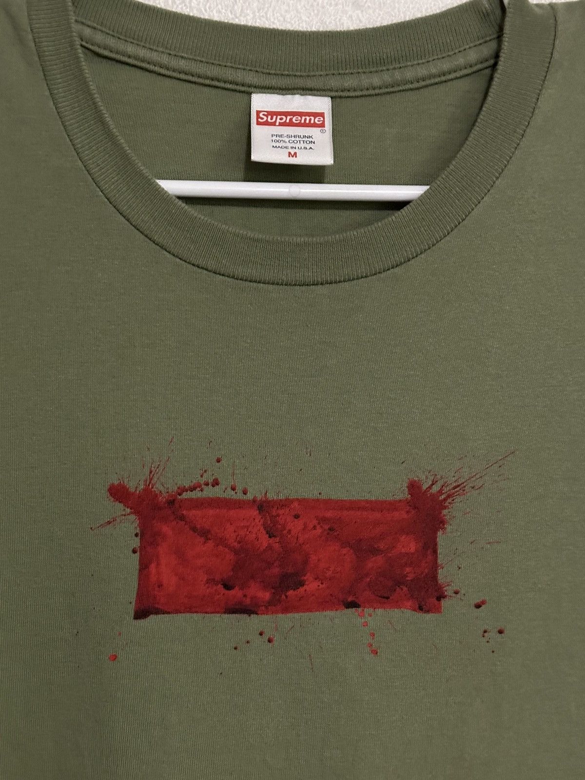 Supreme Supreme Ralph Steadman Box Logo Tee Size US M / EU 48-50 / 2 - 2 Thumbnail