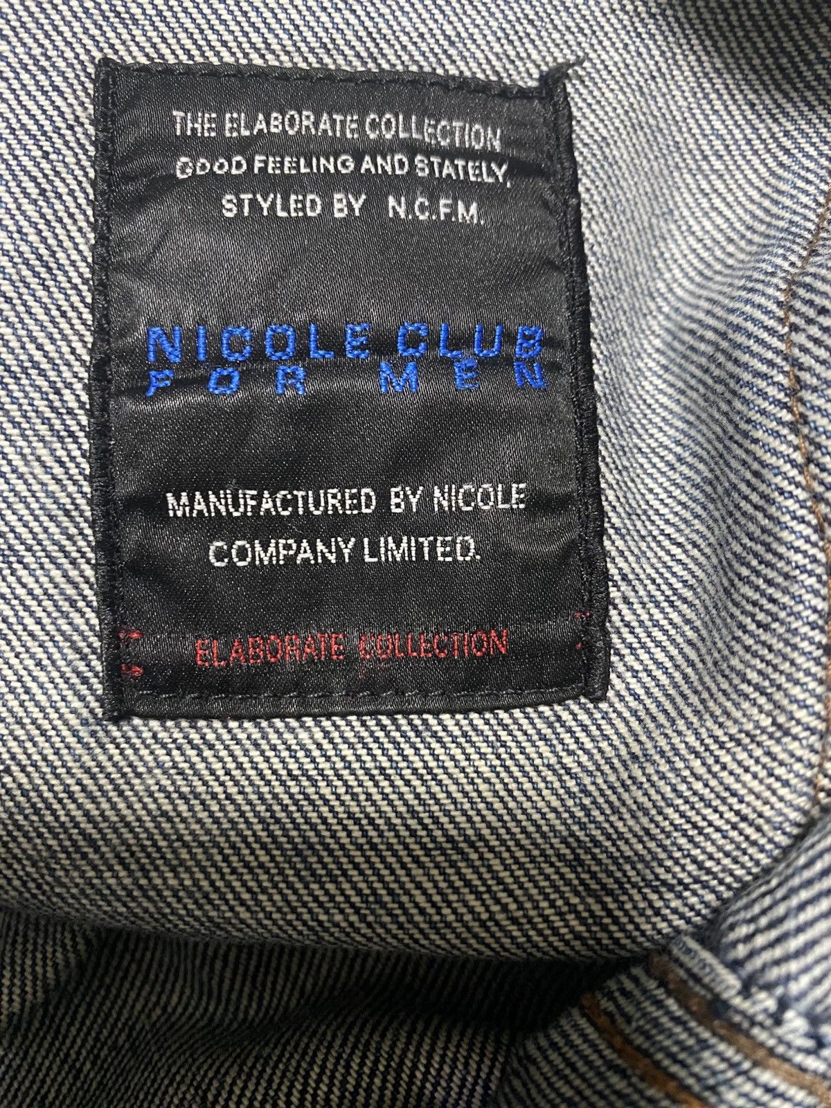 Japanese Brand 💥FLARE 90s BY N.C.F.M WASHED DISTRESS JEANS Size US 30 / EU 46 - 12 Thumbnail