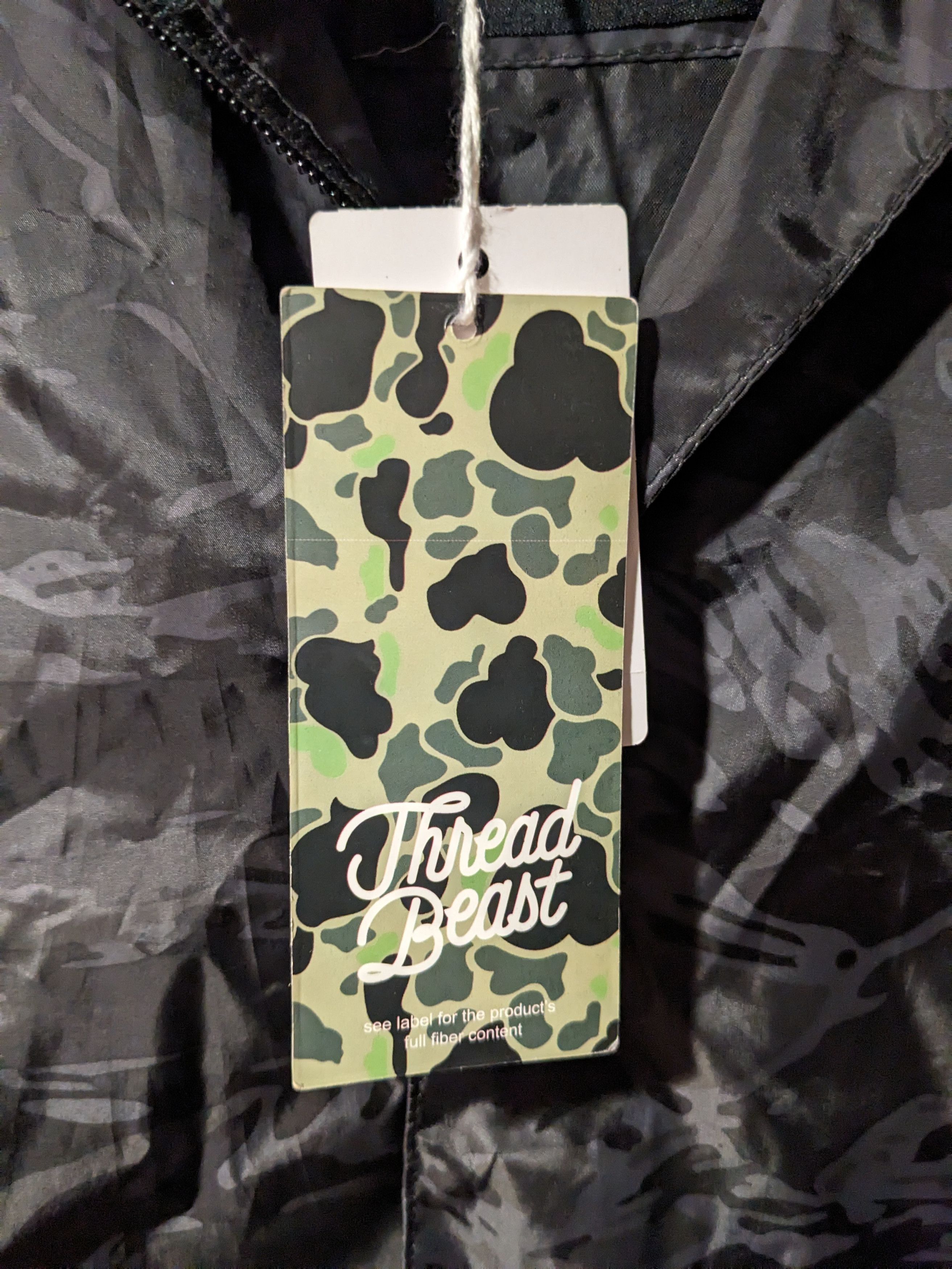 Designer × Staple Staples Pigeon NWT Medium Black Camo Windbreaker Jacket Size US M / EU 48-50 / 2 - 6 Thumbnail