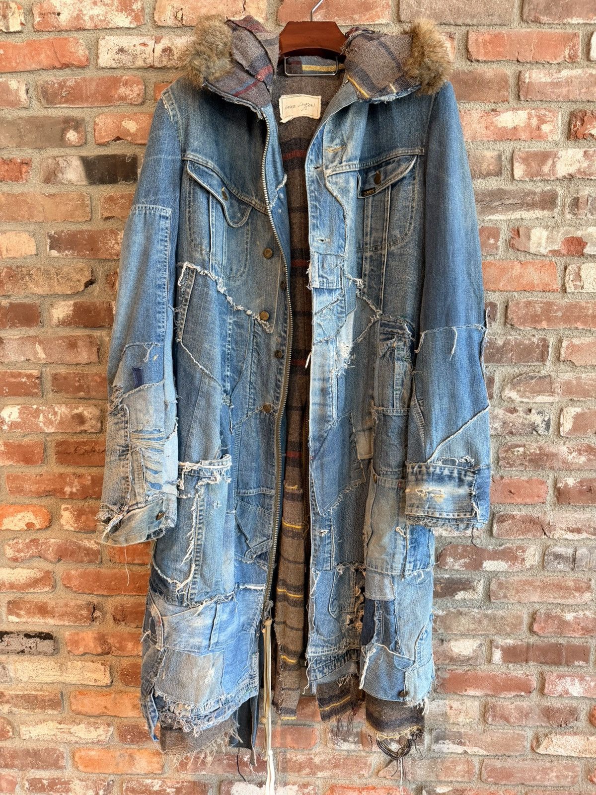 Greg Lauren 🚨The GL GRAIL🚨 FW17 Vintage Denim Parka Size US L / EU 52-54 / 3 - 1 Thumbnail