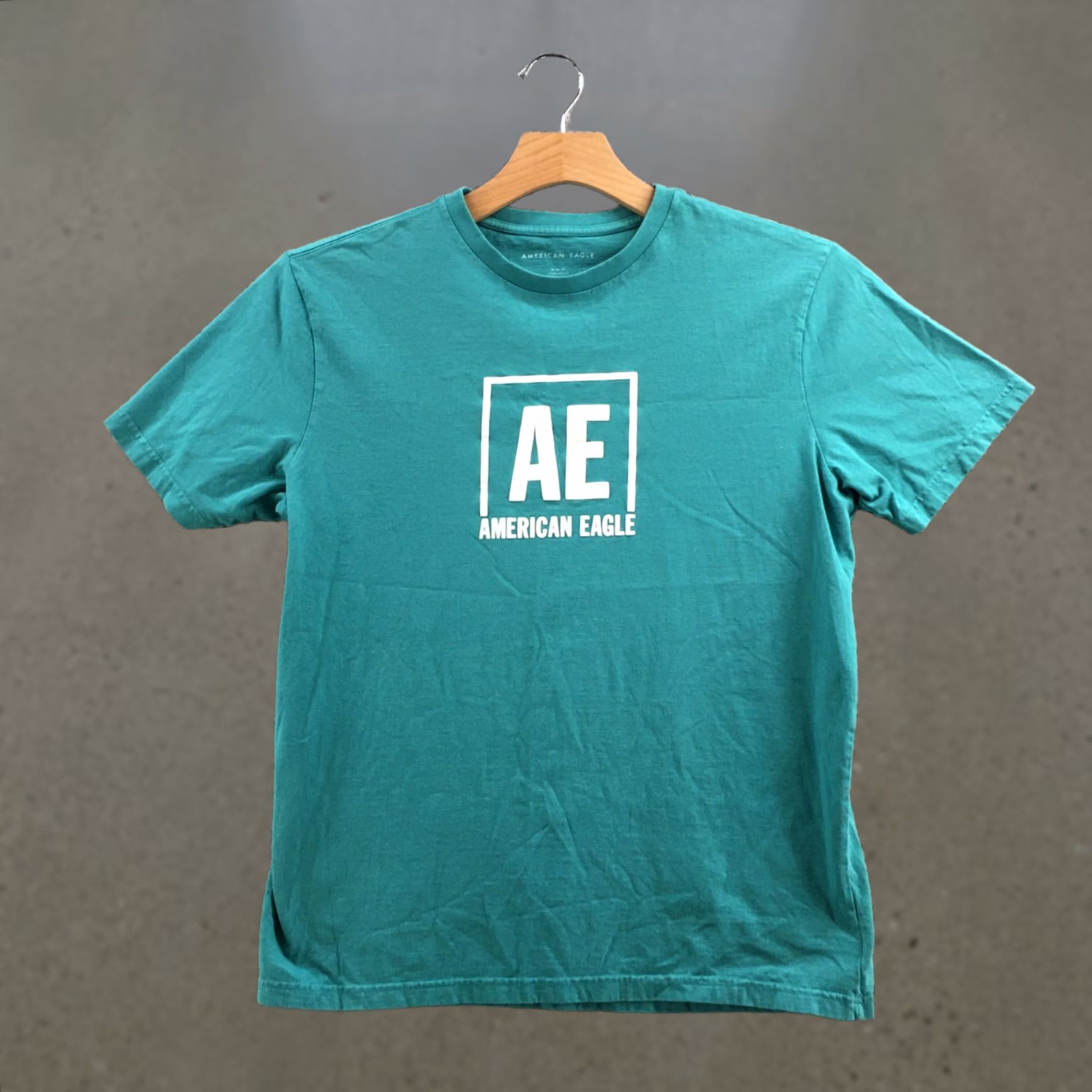 American Eagle Outfitters American Eagle Outfitters Tee Tshirt Mens M Standard Fit Teal Cotton Short Sleeve Crew Neck Shirt Mens Teal Cotton Short Sleeve Crew Neck Size US M / EU 48-50 / 2 - 1 Thumbnail