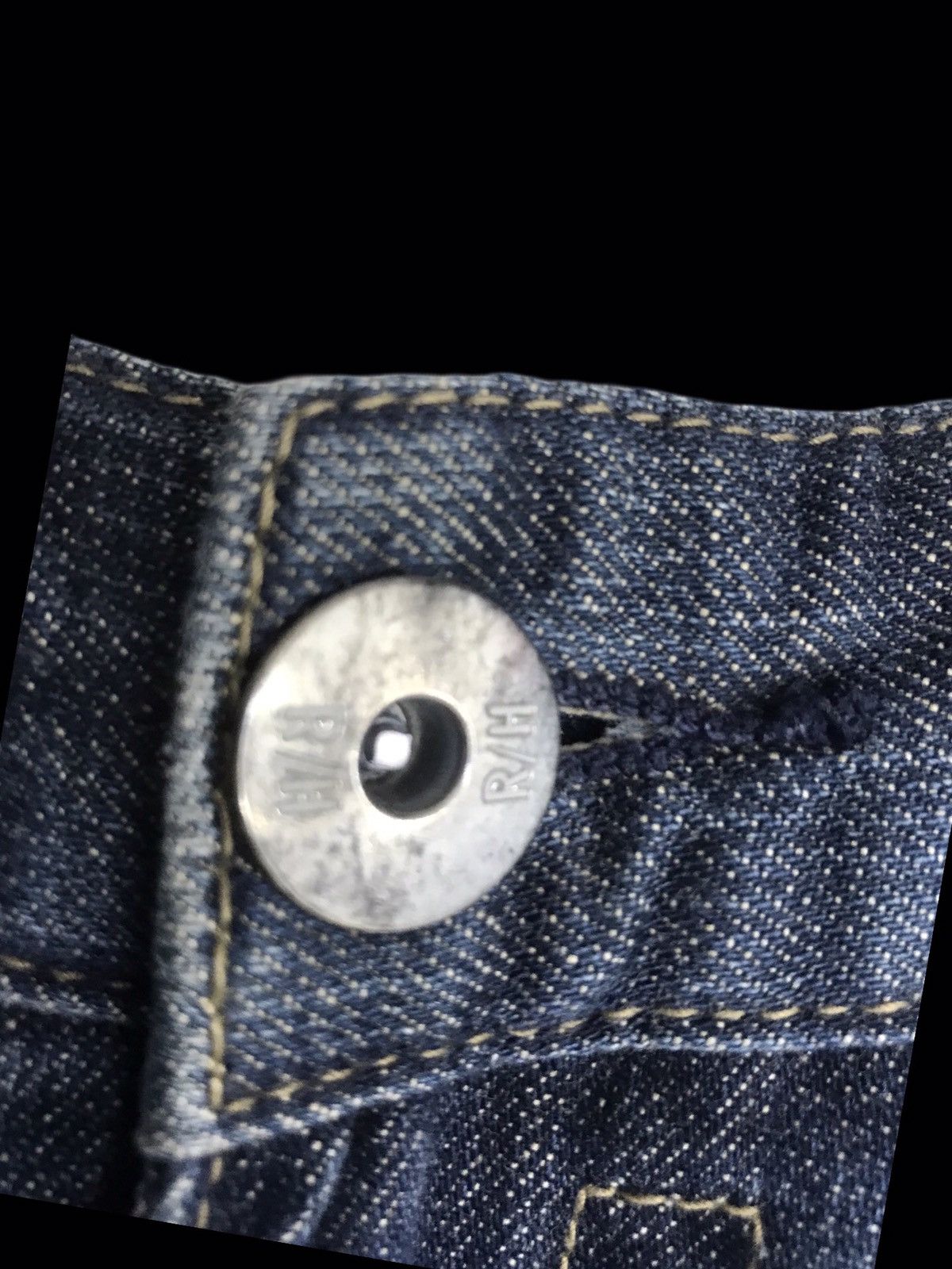 Japanese Brand 💥FLARE💥RUSH HOUR Japan Distressed Flare Jeans F44 Size US 33 - 7 Thumbnail