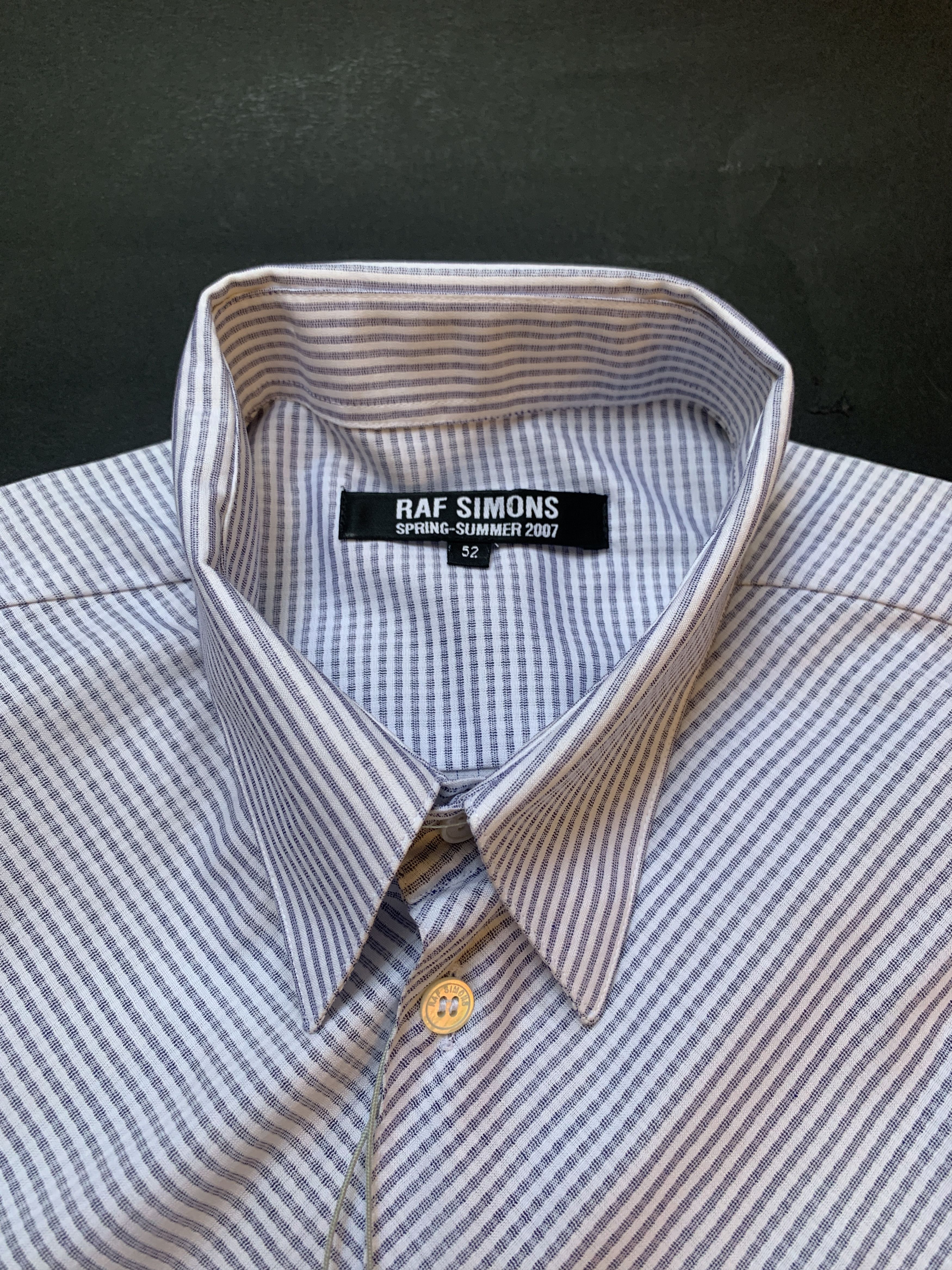 Raf Simons Raf Simons Spring Summer 2007 cotton shirt RARE NWT Size US L / EU 52-54 / 3 - 4 Thumbnail