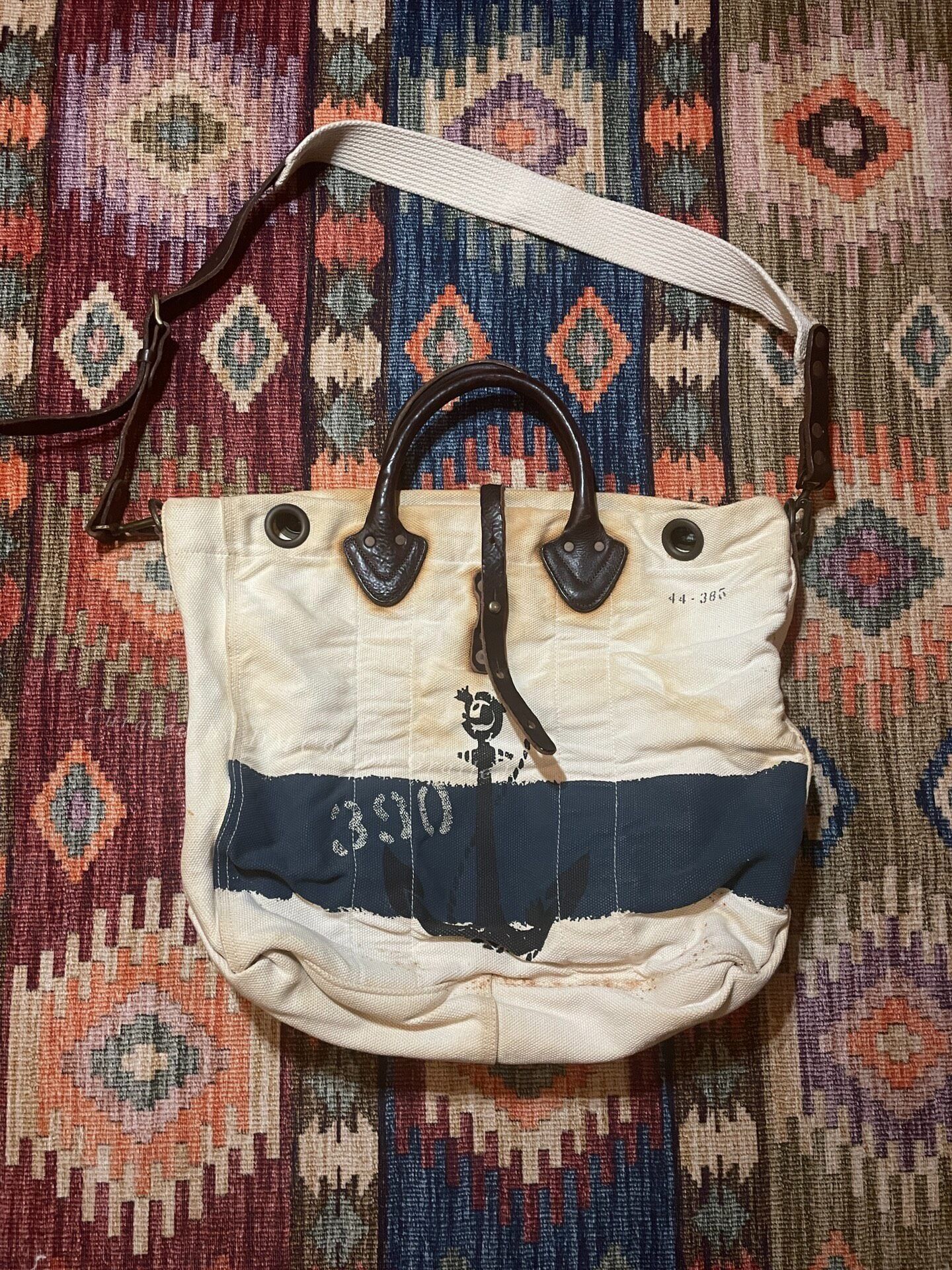 RRL Ralph Lauren RRL Vintage Anchor Canvas Tote Bag Size ONE SIZE - 1 Thumbnail