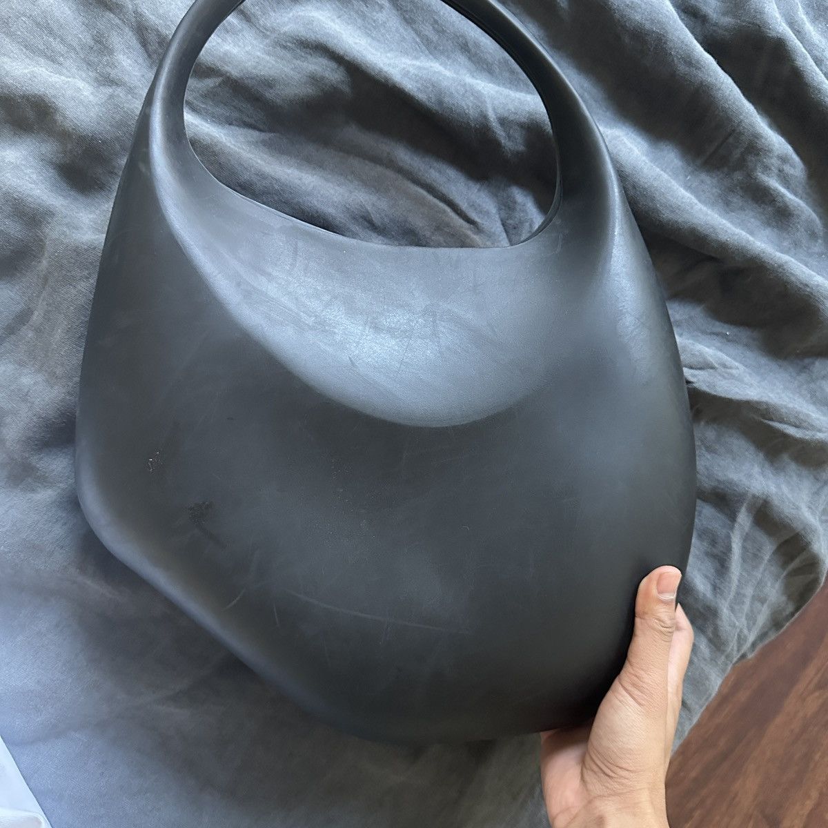 Thierry Mugler Thierry Mugler black bubble hand bag *RARE* Size ONE SIZE - 4 Thumbnail
