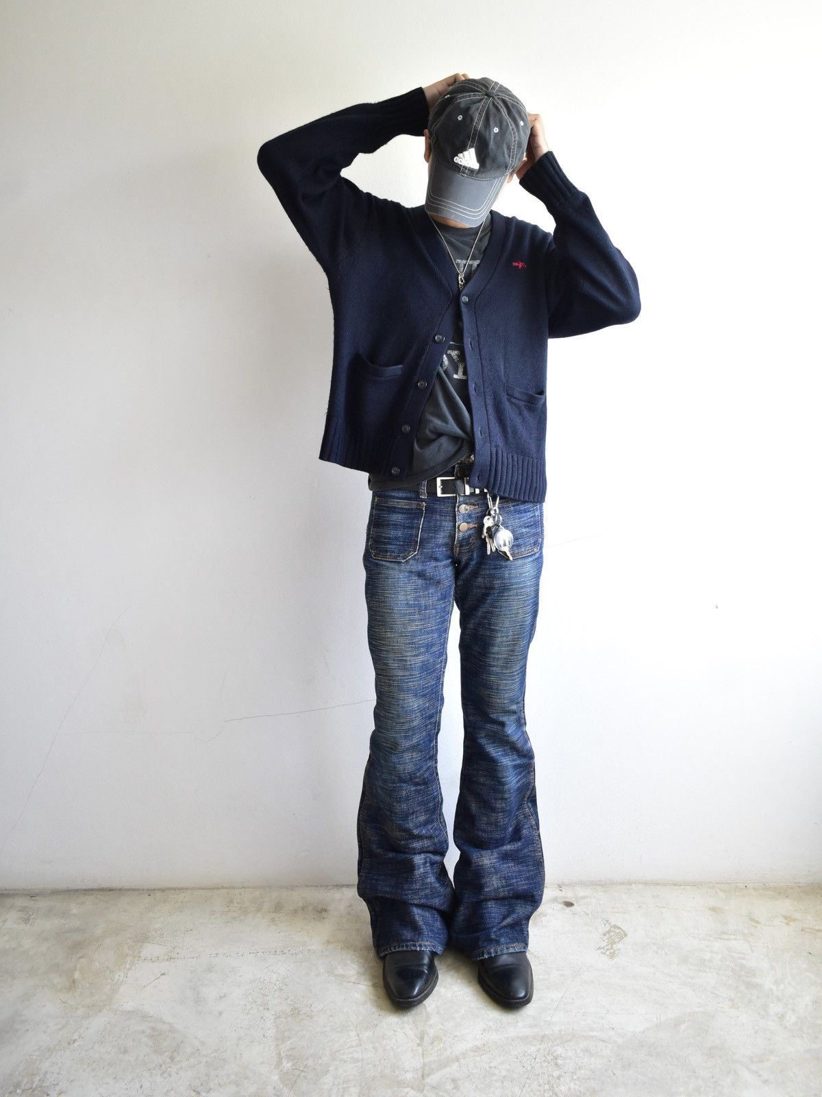 Japanese Brand Vintage Ever Blue Flared Jeans Like Hysteric Jeans Size US 29 - 8 Thumbnail