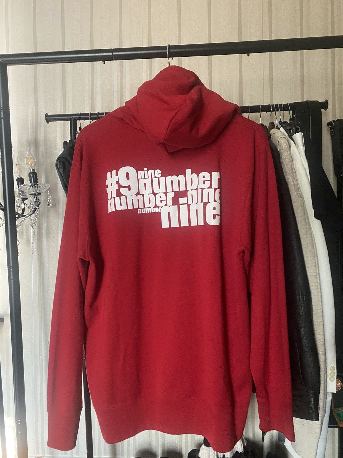 Number (N)ine Number (N)ine nine inch nails hoodie Size US L / EU 52-54 / 3 - 2 Thumbnail