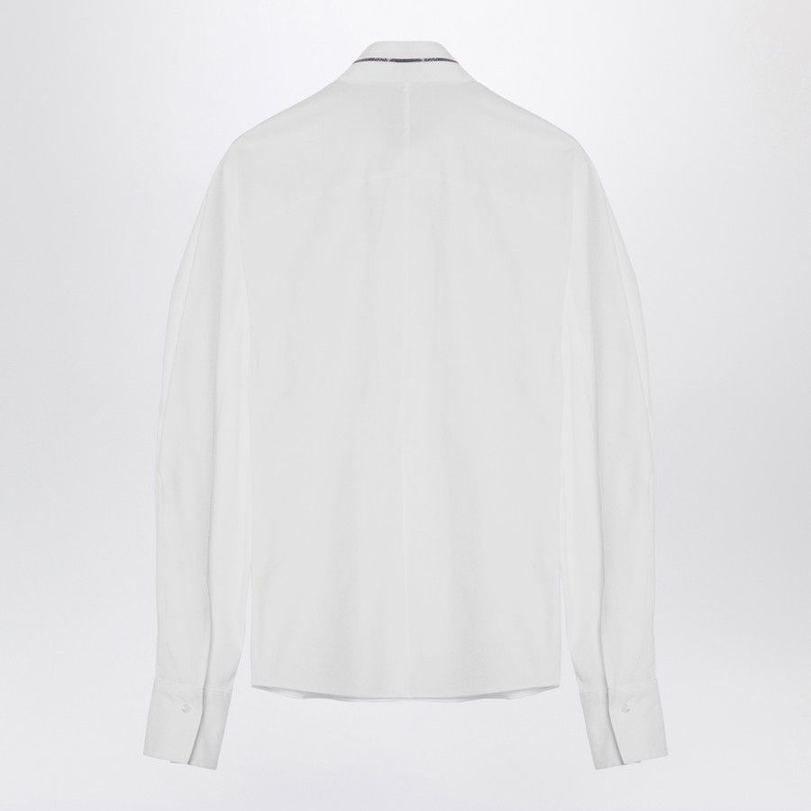 o1d2blof0824 Cotton Blend Shirt in White