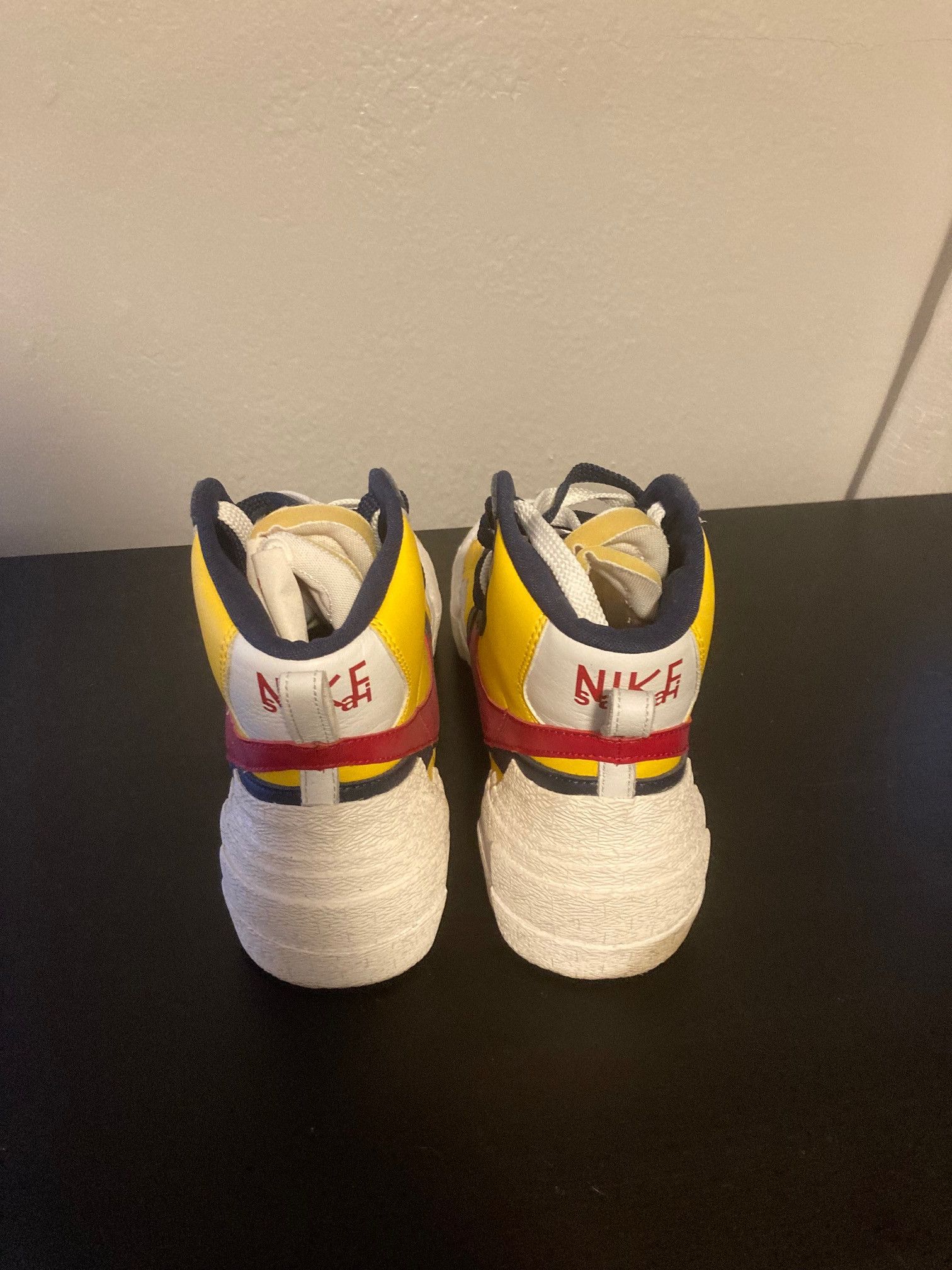 Nike × Sacai Nike Blazer Mid sacai Snow Beach Size US 11 / EU 44 - 2 Thumbnail