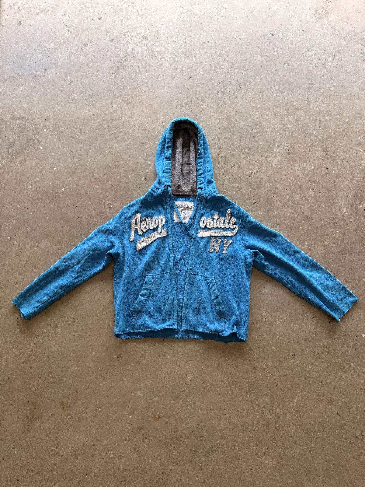Aeropostale Blue Aeropostale Zip up hoodie Size US L / EU 52-54 / 3 - 2 Thumbnail