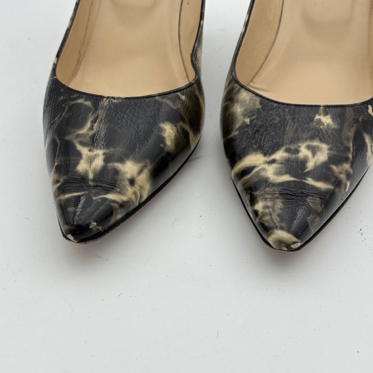 Jimmy Choo Jimmy Choo Romy 85 Patent Leather Heels Pumps Women's 41.5 Size US 11.5 / IT 41.5 - 10 Thumbnail