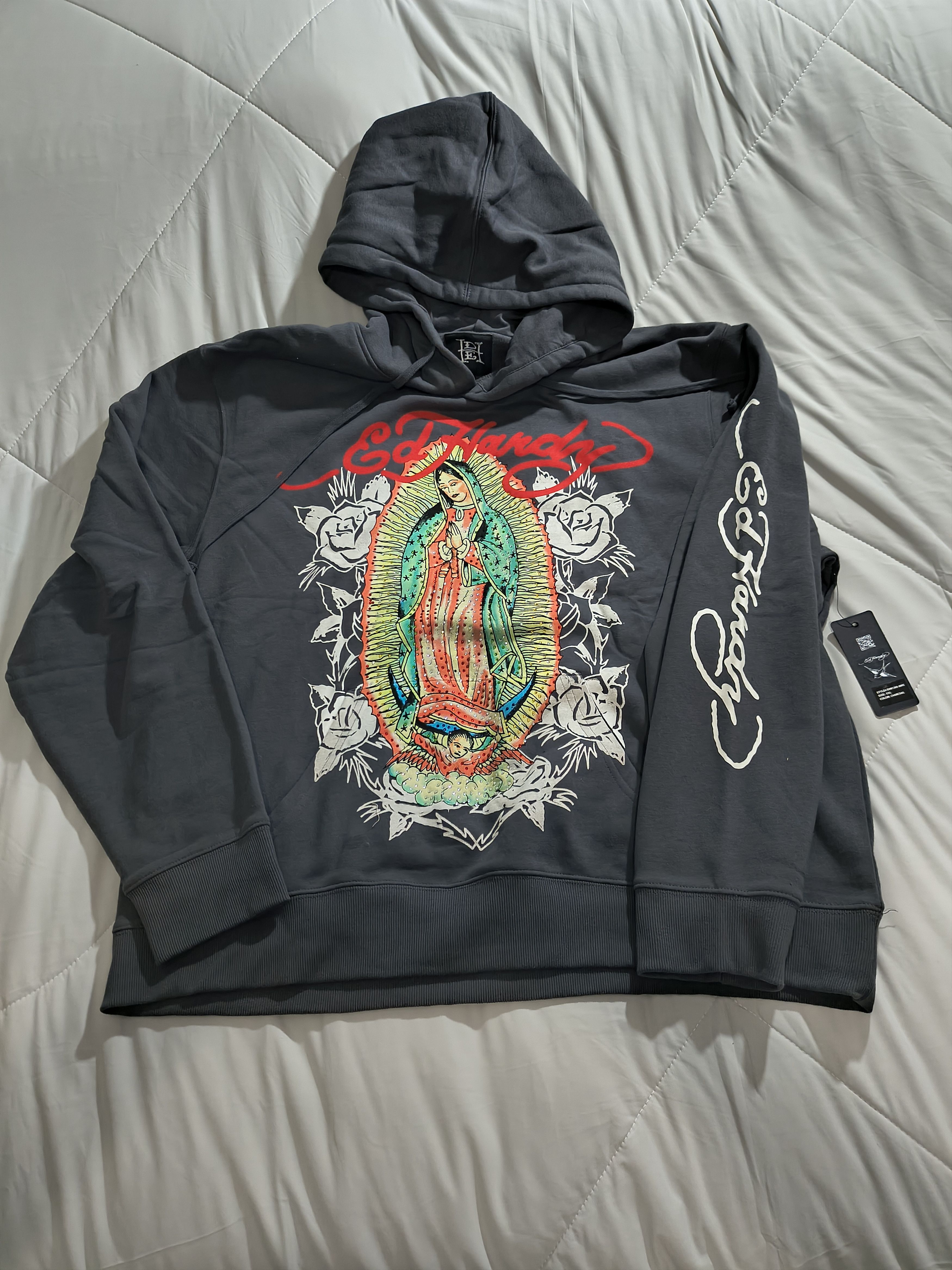 Ed Hardy Ed hardy Mary hoodie Size US XXL / EU 58 / 5 - 1 Thumbnail