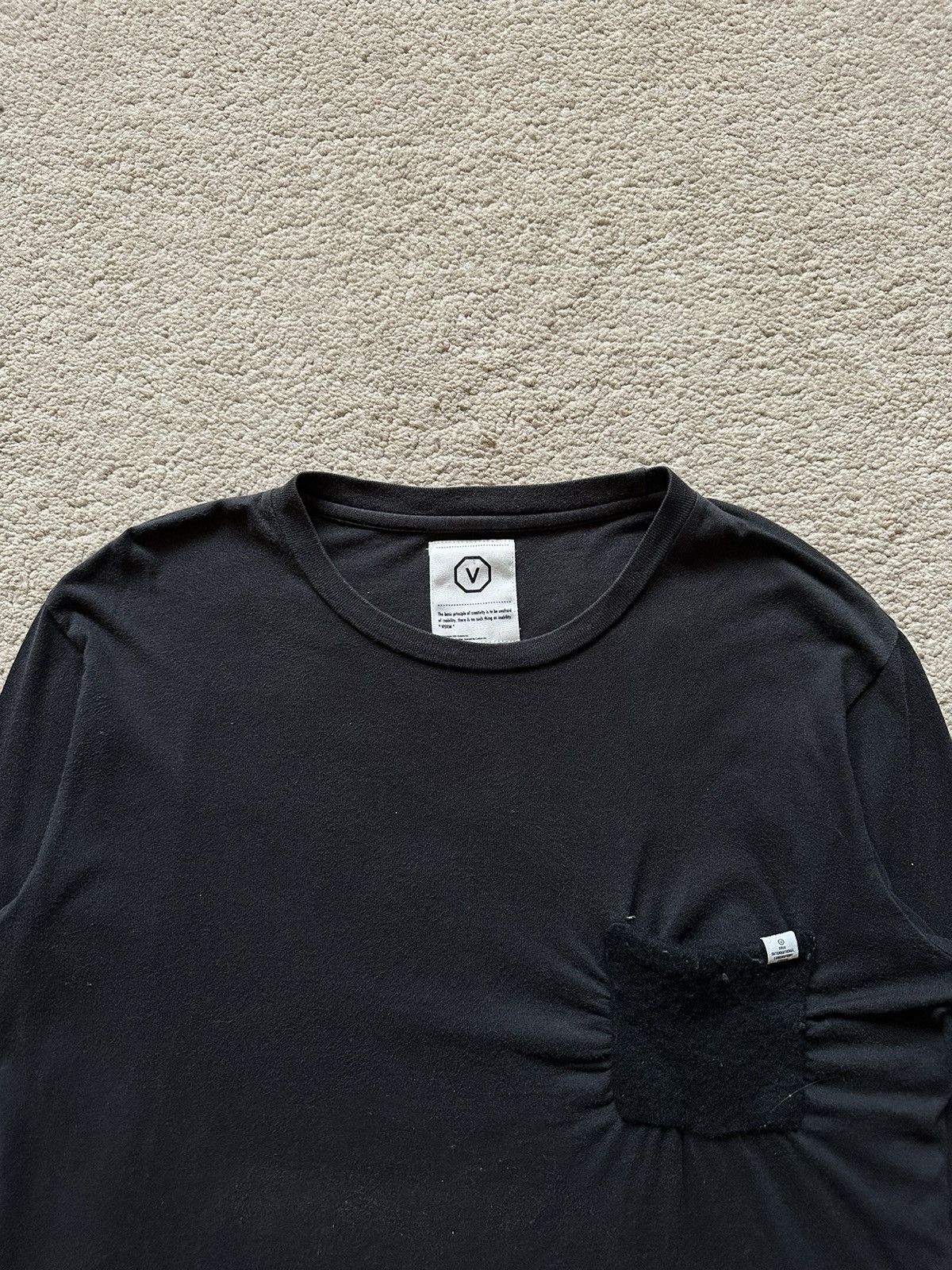 Visvim Old Visvim wrinkle Pocket Long-sleeve Tshirt Size US M / EU 48-50 / 2 - 3 Thumbnail