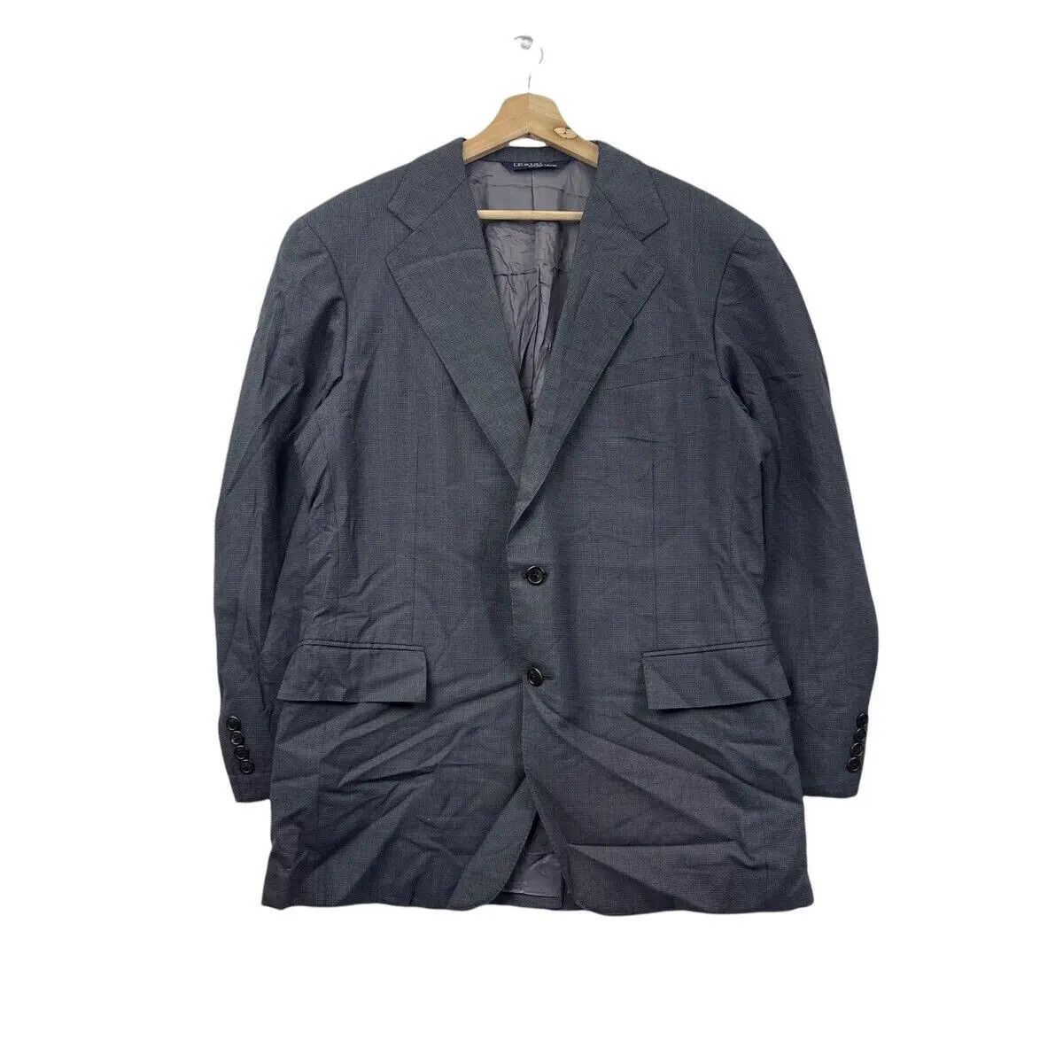 Polo Ralph Lauren Vintage 90' POLO RALPH LAUREN Houndstooth Blazer Coat Size 44R - 1 Thumbnail