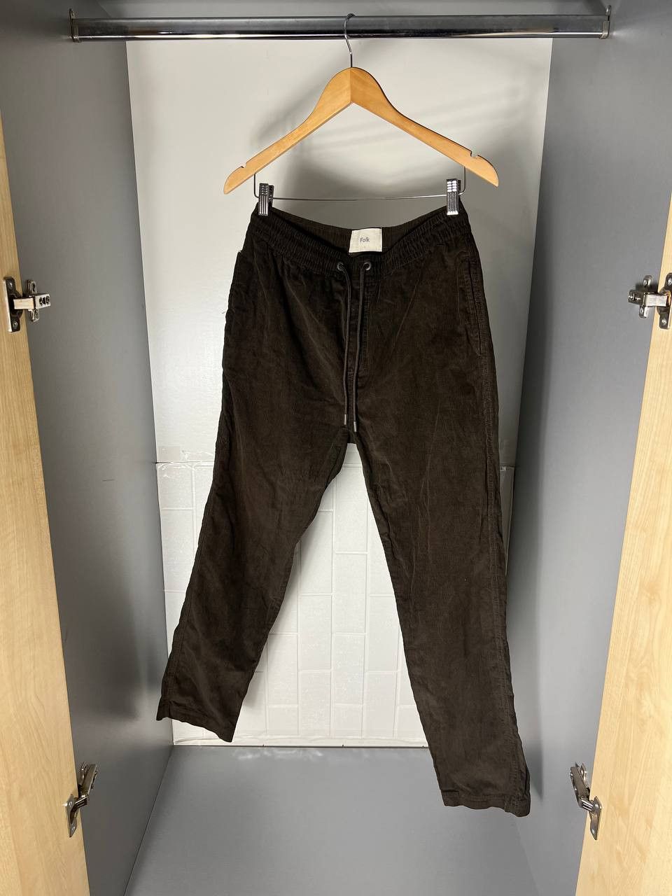 Folk VINTAGE FOLK VELVET DESIGNER CASUAL PANTS JAPANESE Y2K Size US 31 - 5 Thumbnail