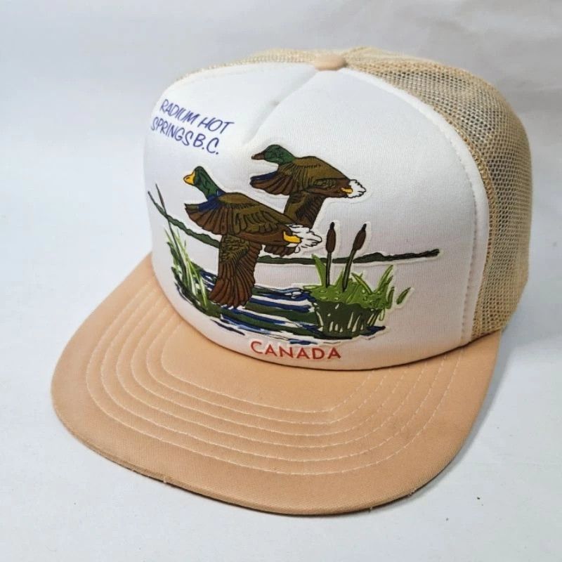 Vintage Canada Original Vintage Radium Hot Springs Hat Size ONE SIZE - 2 Thumbnail