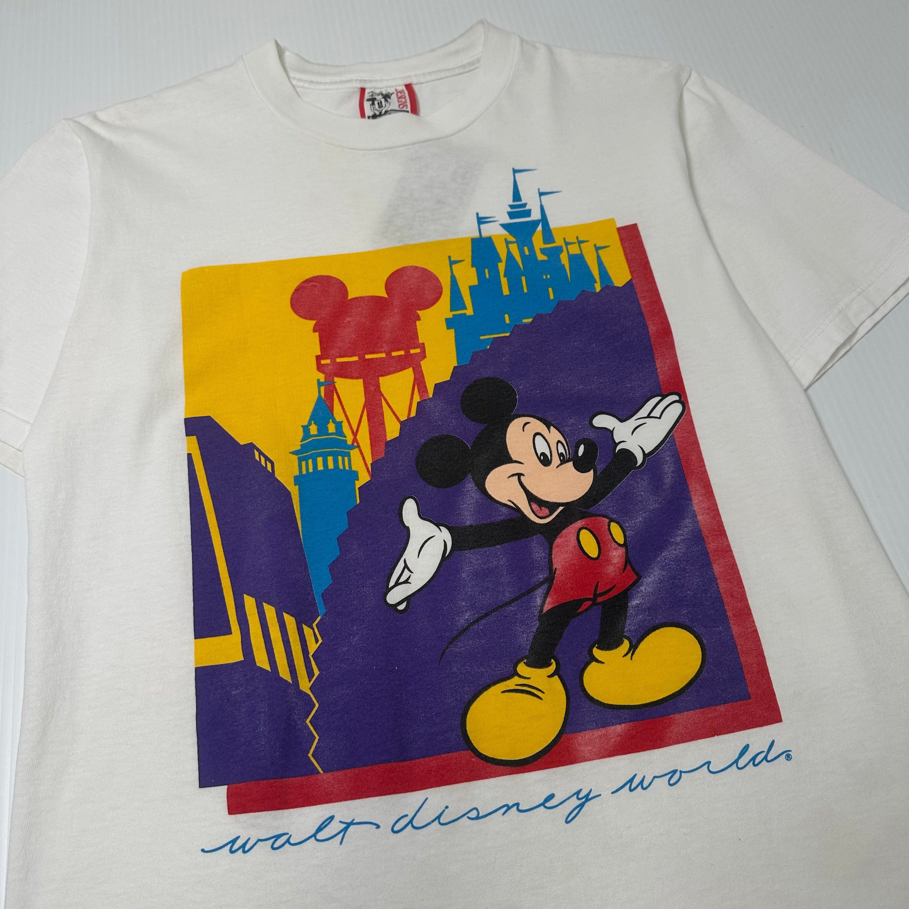 Disney 90s Walt Disney World Mickey Mouse Graphic Tee M Size US M / EU 48-50 / 2 - 2 Thumbnail