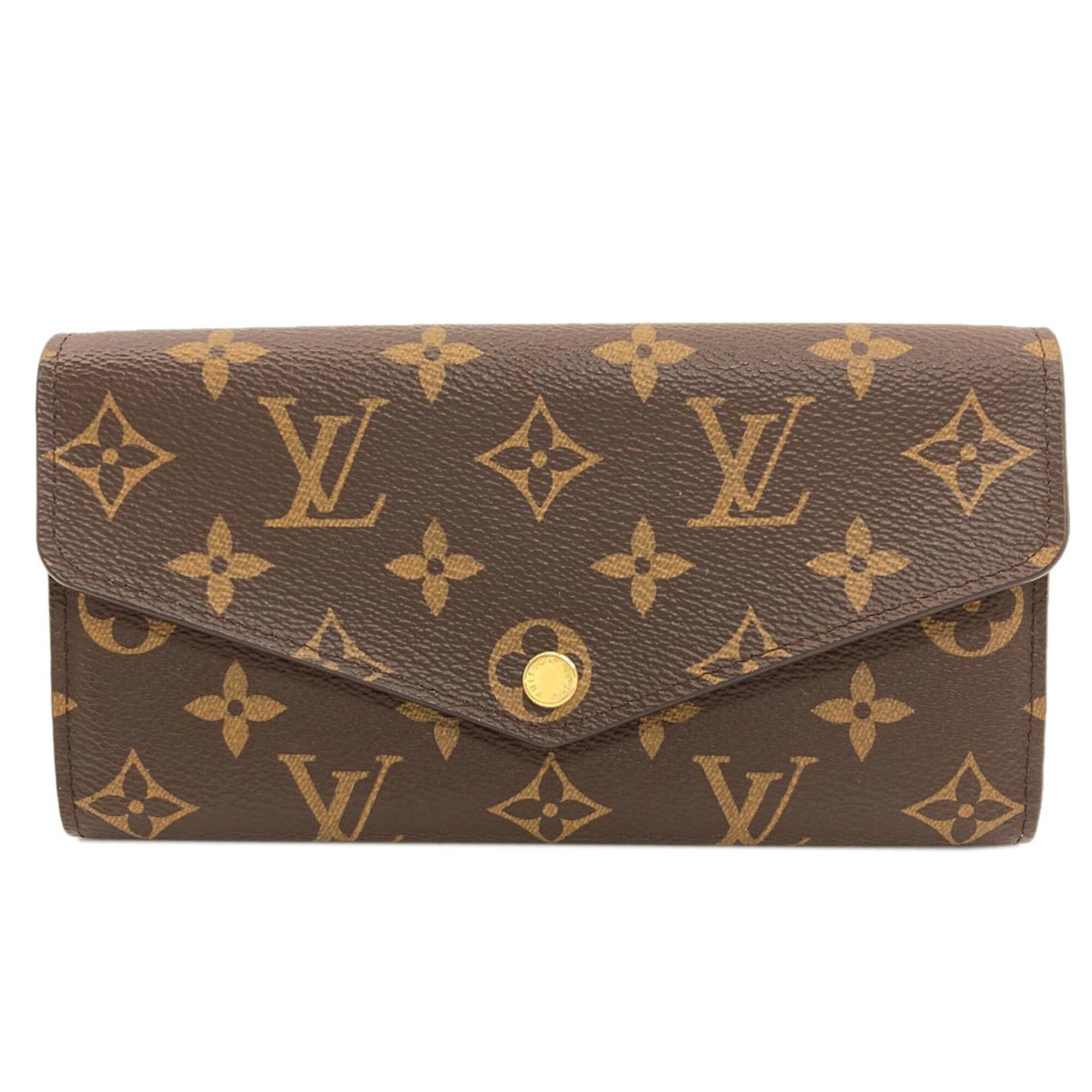 Louis Vuitton Louis Vuitton M60531 Portefeuille Sarah Long Wallet, Monogram Canvas, Women's LOUIS VUITTON Size ONE SIZE - 1 Thumbnail