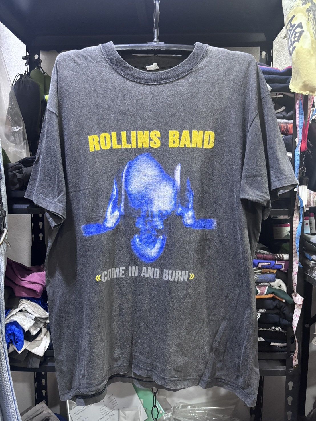 Vintage Vintage Rollins band Size US XL / EU 56 / 4 - 1 Thumbnail