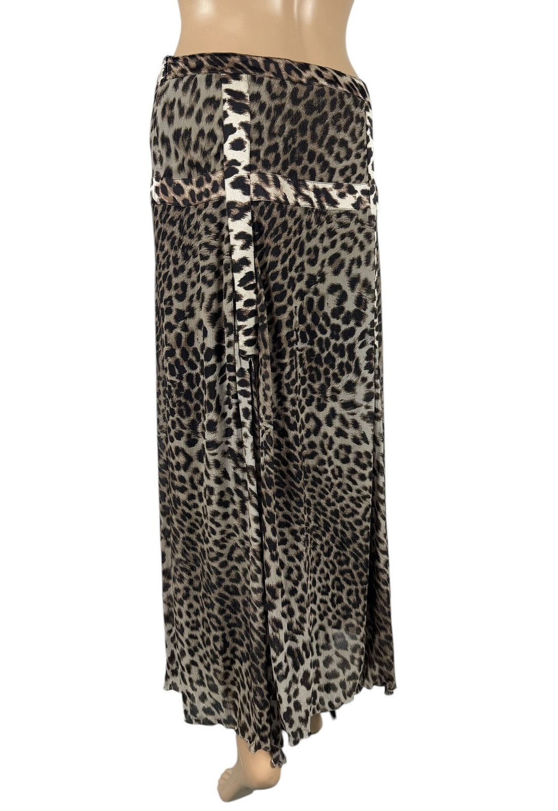 Other Angelo Marani Maxi Silk Skirt Leopard Printed size IT42 Size 28" / US 6 / IT 42 - 6 Thumbnail