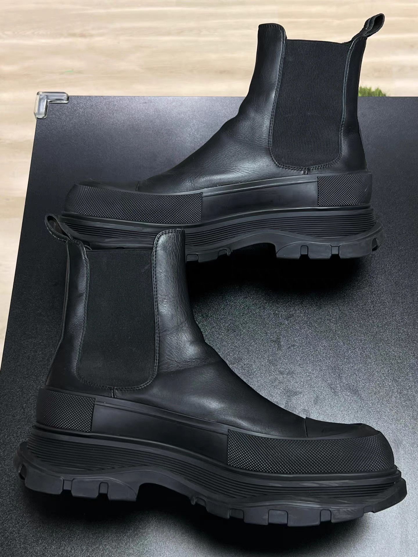 MCQ MCQ Alexander McQueen High Top Chelsea Boots K15 Size US 11 / EU 44 - 6 Thumbnail