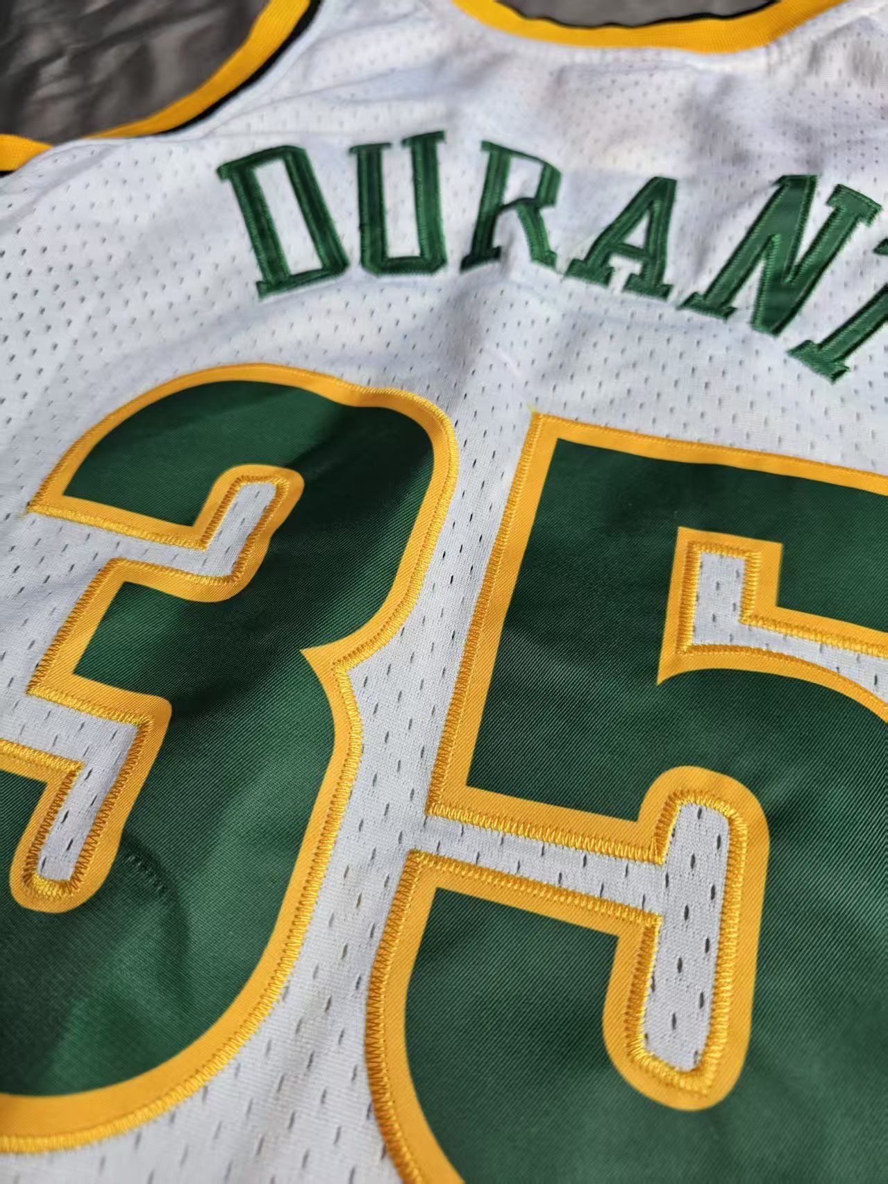 NBA #35 Kevin Durant Jersey Seattle SuperSonics 2007 08 Size US XXL / EU 58 / 5 - 3 Thumbnail