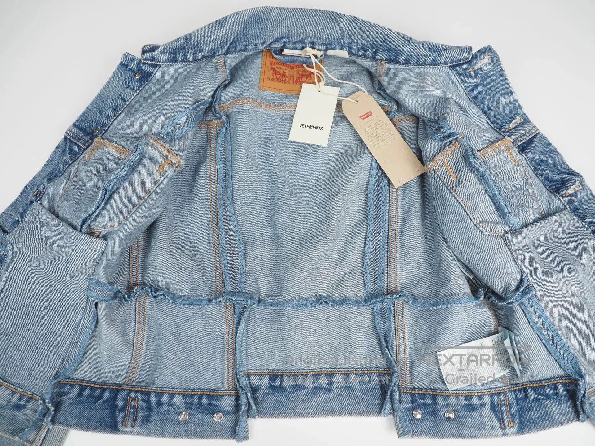 Vetements Vetements x Levis FW2017 Denim Jacket. Size US S / EU 44-46 / 1 - 7 Thumbnail