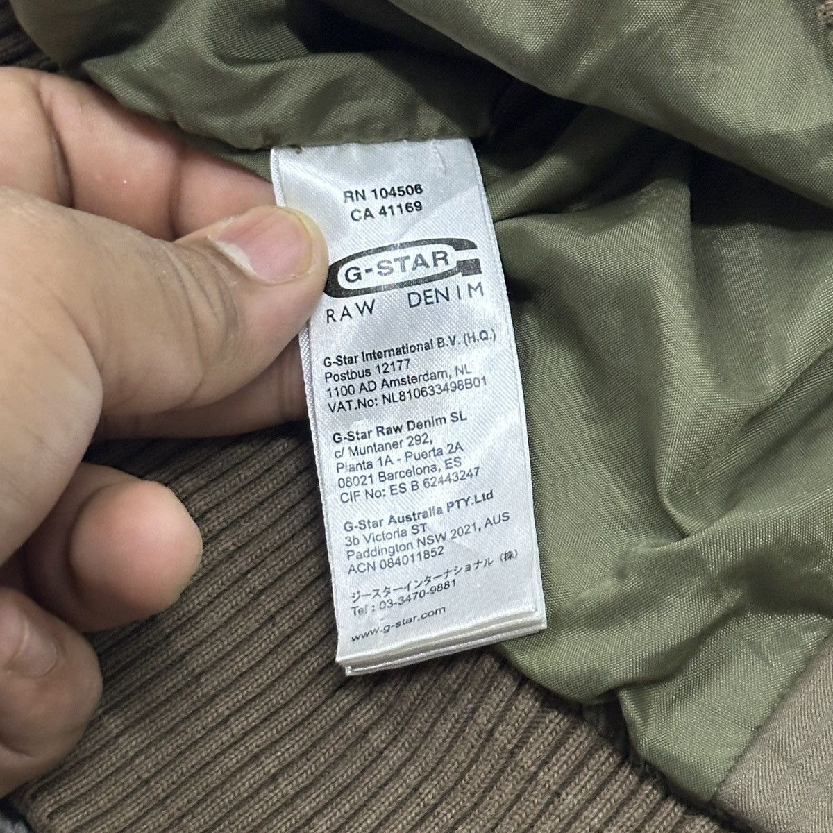 G-Star G Star Raw Army Bomber Jacket Style Size US S / EU 44-46 / 1 - 14 Thumbnail