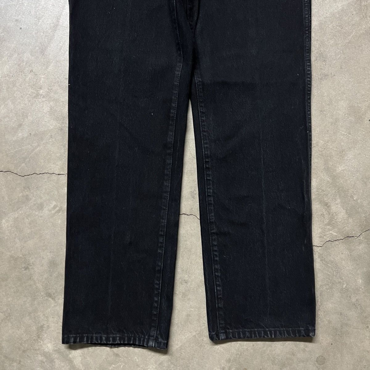 Designer × KHAITE Khaite “Abigail” 🇺🇸 Women’s Designer Black Denim Jeans Size 29" - 7 Thumbnail