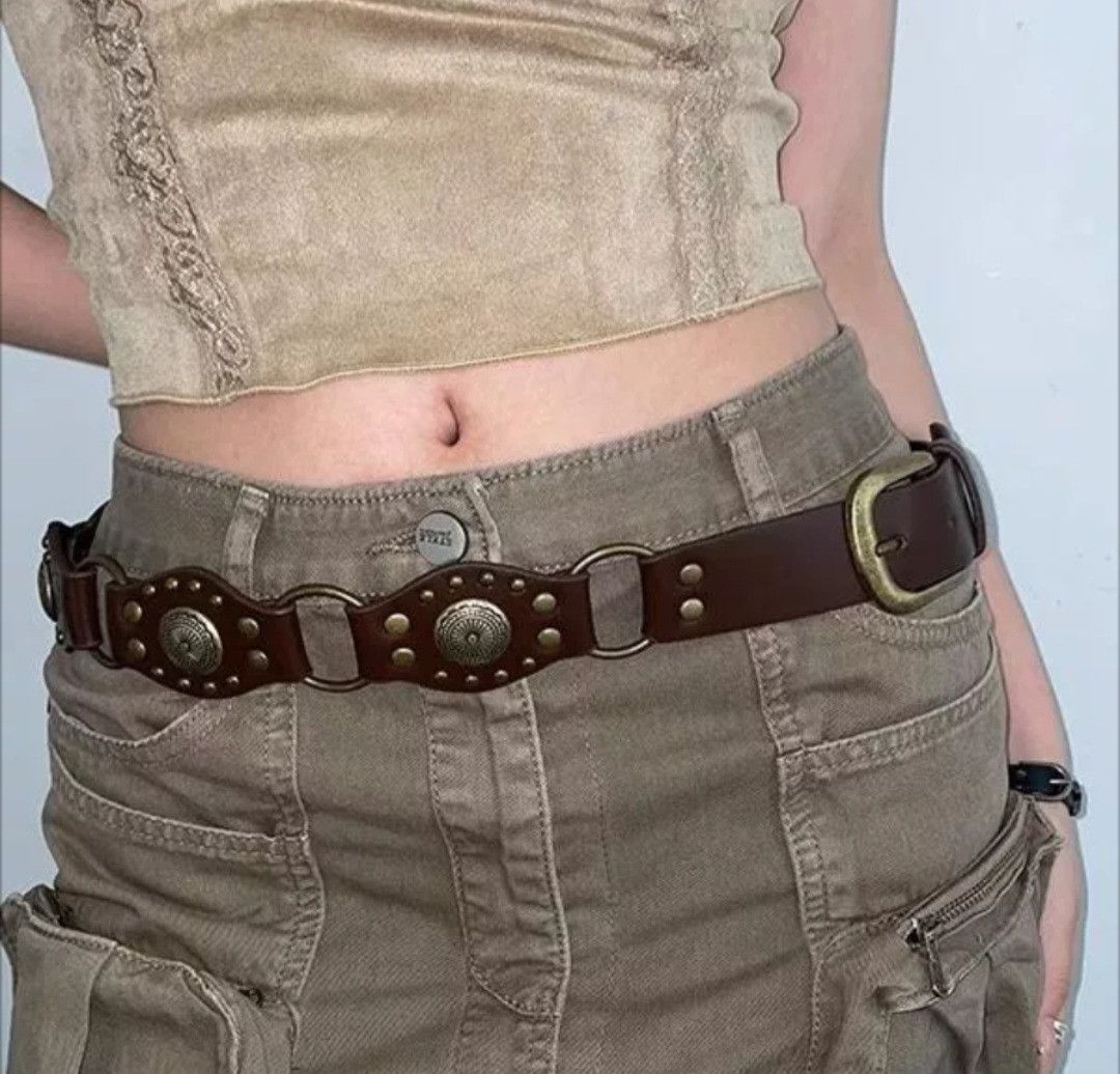 Japanese Brand 💥Musicians punk rockers buckle belt Size ONE SIZE - 3 Thumbnail