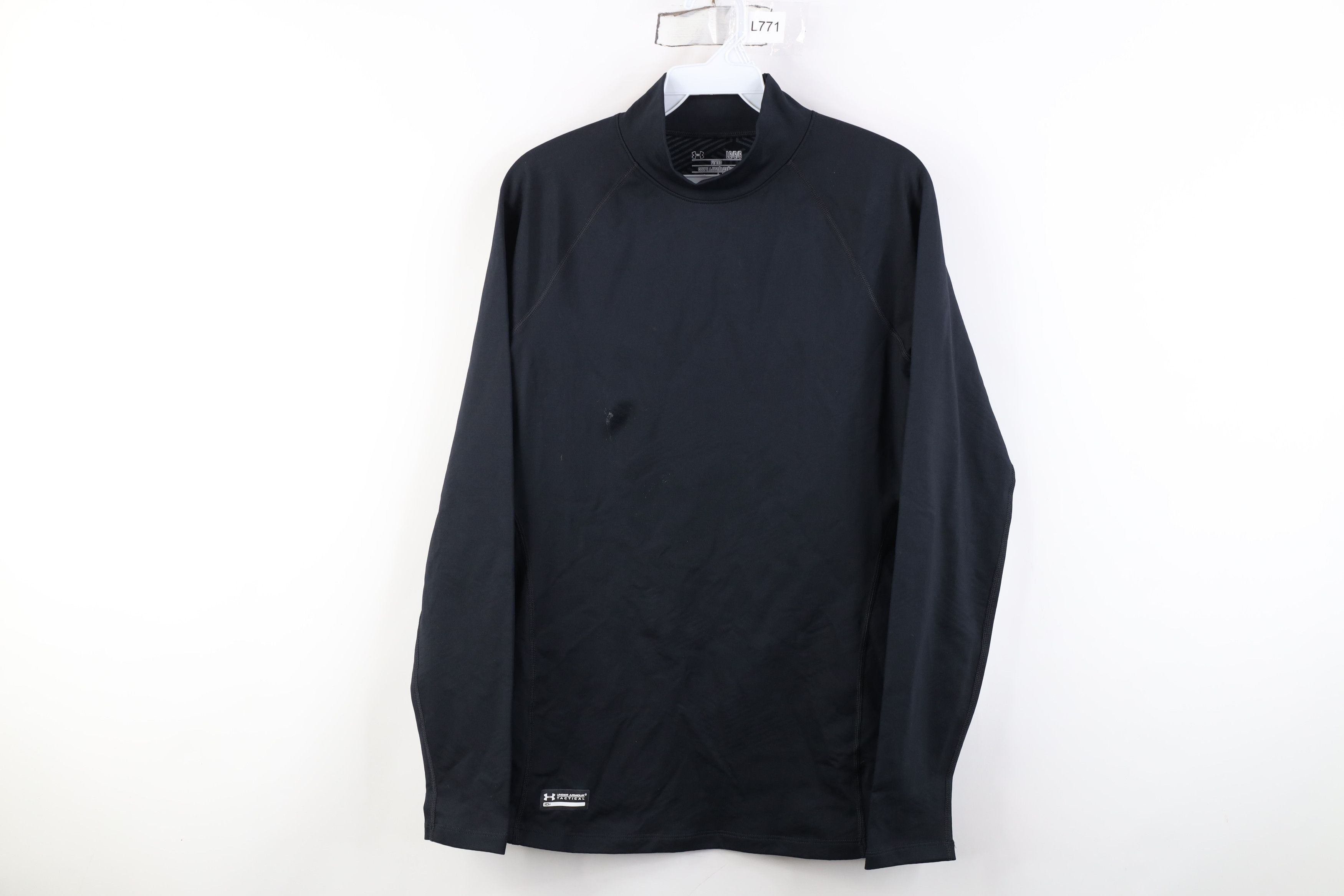 Under Armour Under Armour Tactical ColdGear Mock Neck T-Shirt Black Size L / US 10 / IT 46 - 1 Thumbnail