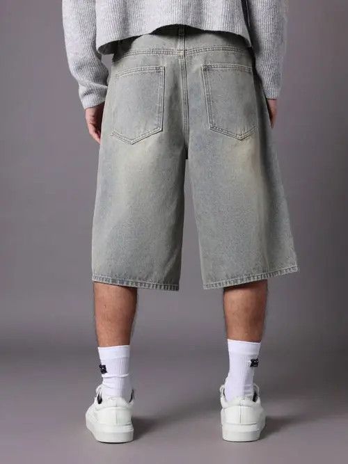 Jean Kotomi x Rieko Vintage retro Shorts Jorts jeans washed Size US 32 / EU 48 - 5 Thumbnail