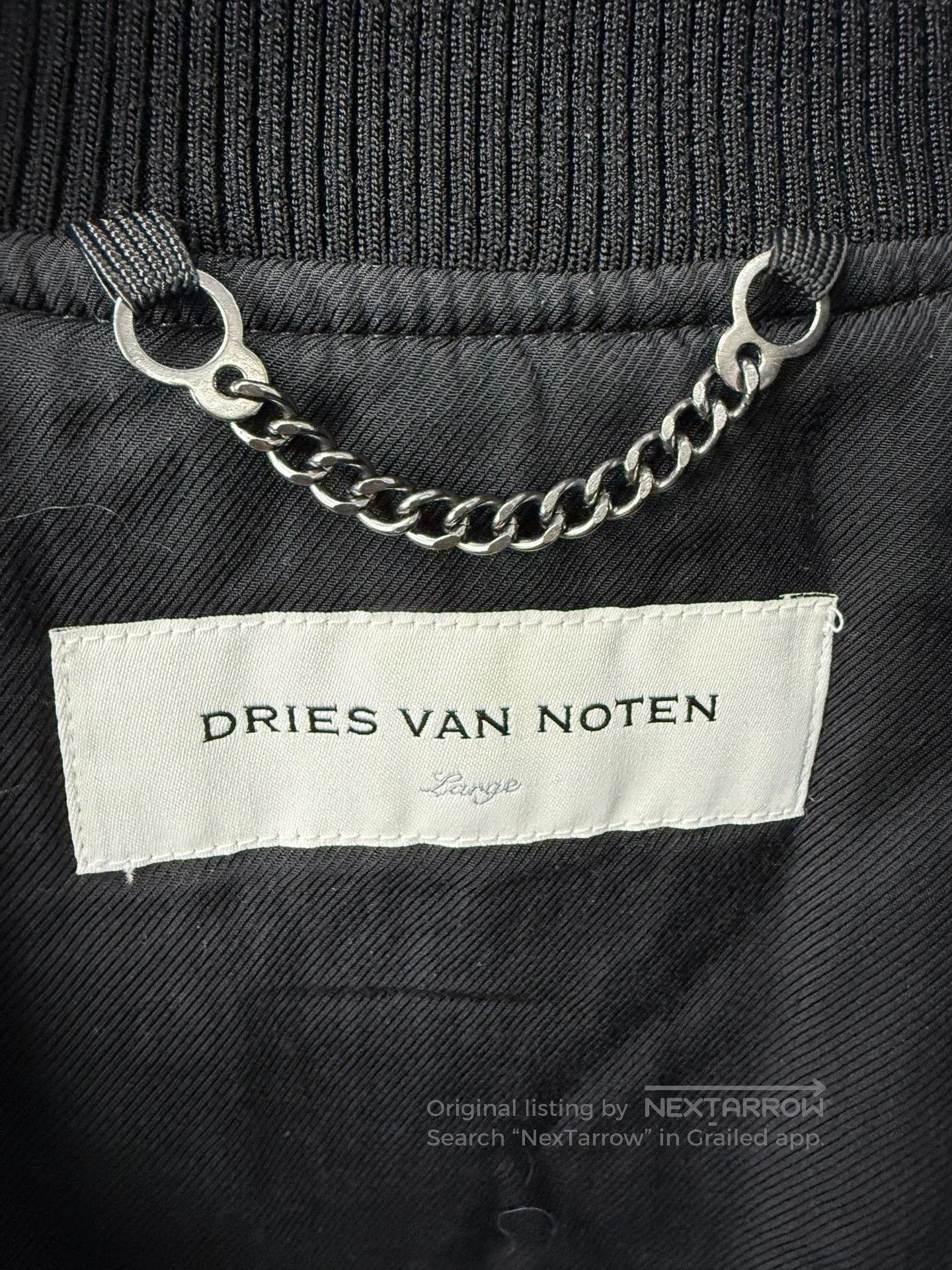 Dries Van Noten Dries Van Noten Back Zip Bomber Jacket. Size US L / EU 52-54 / 3 - 6 Thumbnail