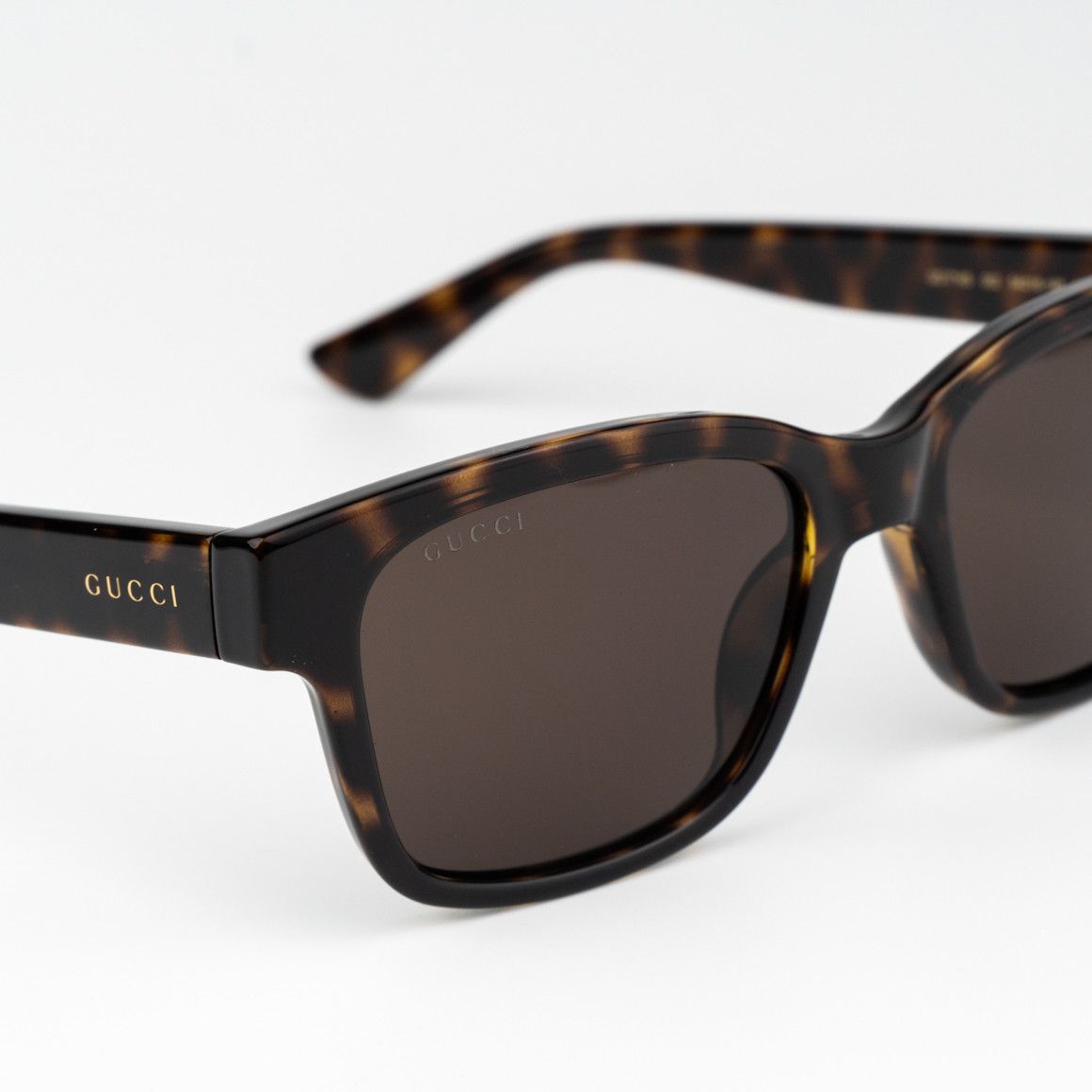 Gucci NEW Gucci GG1716S 002 Havana Brown Square Unisex Sunglasses Size ONE SIZE - 5 Thumbnail