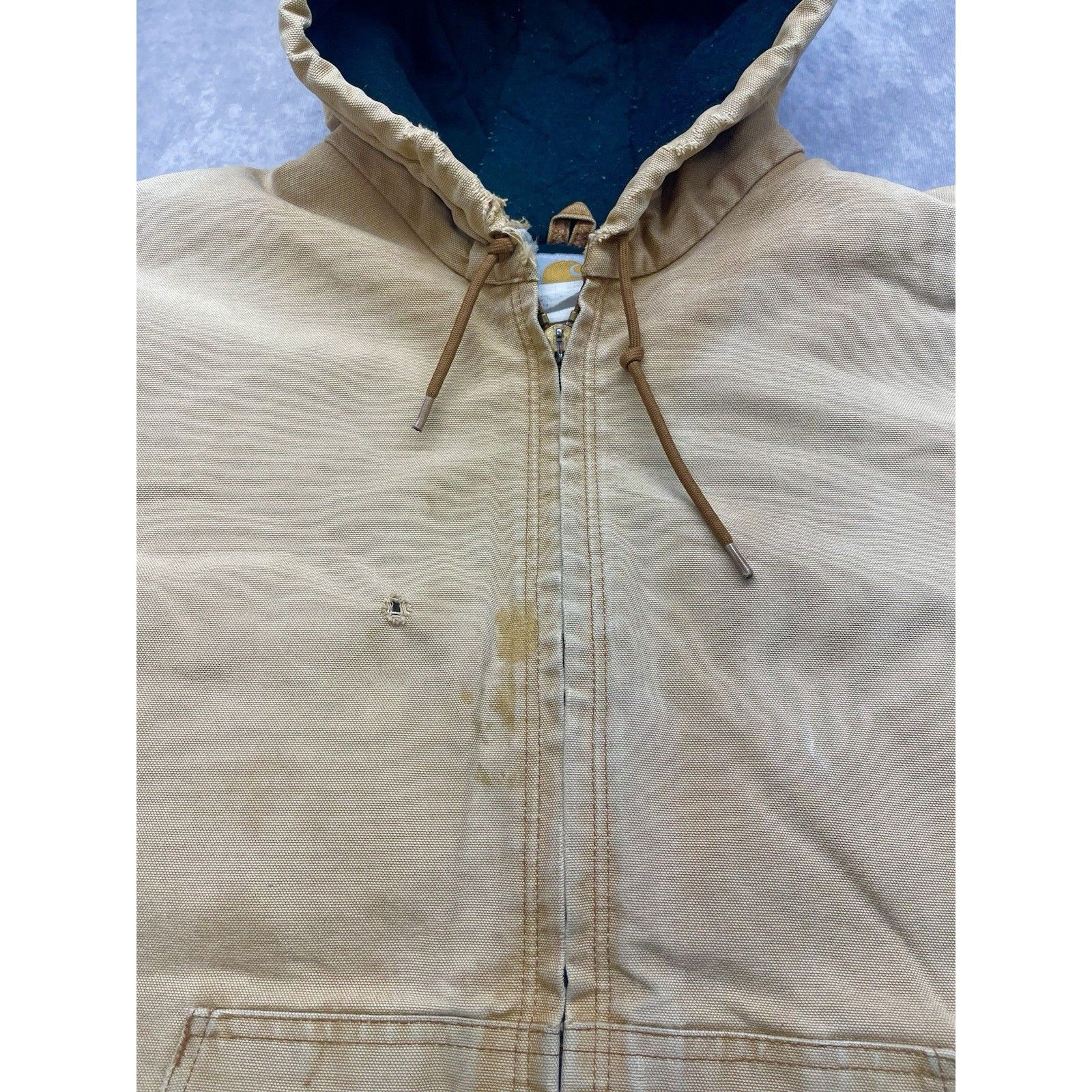 Carhartt Vintage Carhartt J130 Distressed Active Jac Tumbleweed Canva Size US XL / EU 56 / 4 - 5 Thumbnail