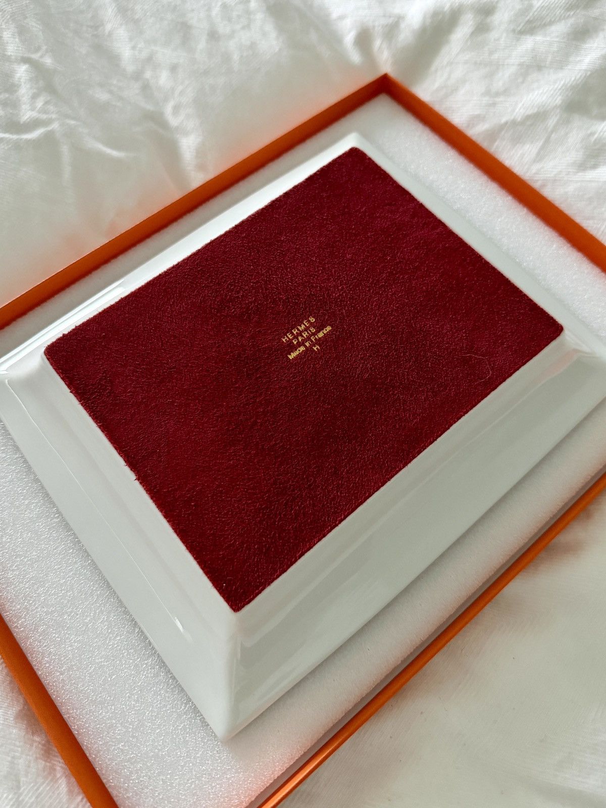 Hermes HERMES Quadrige change tray home decorative object piece Size ONE SIZE - 8 Thumbnail