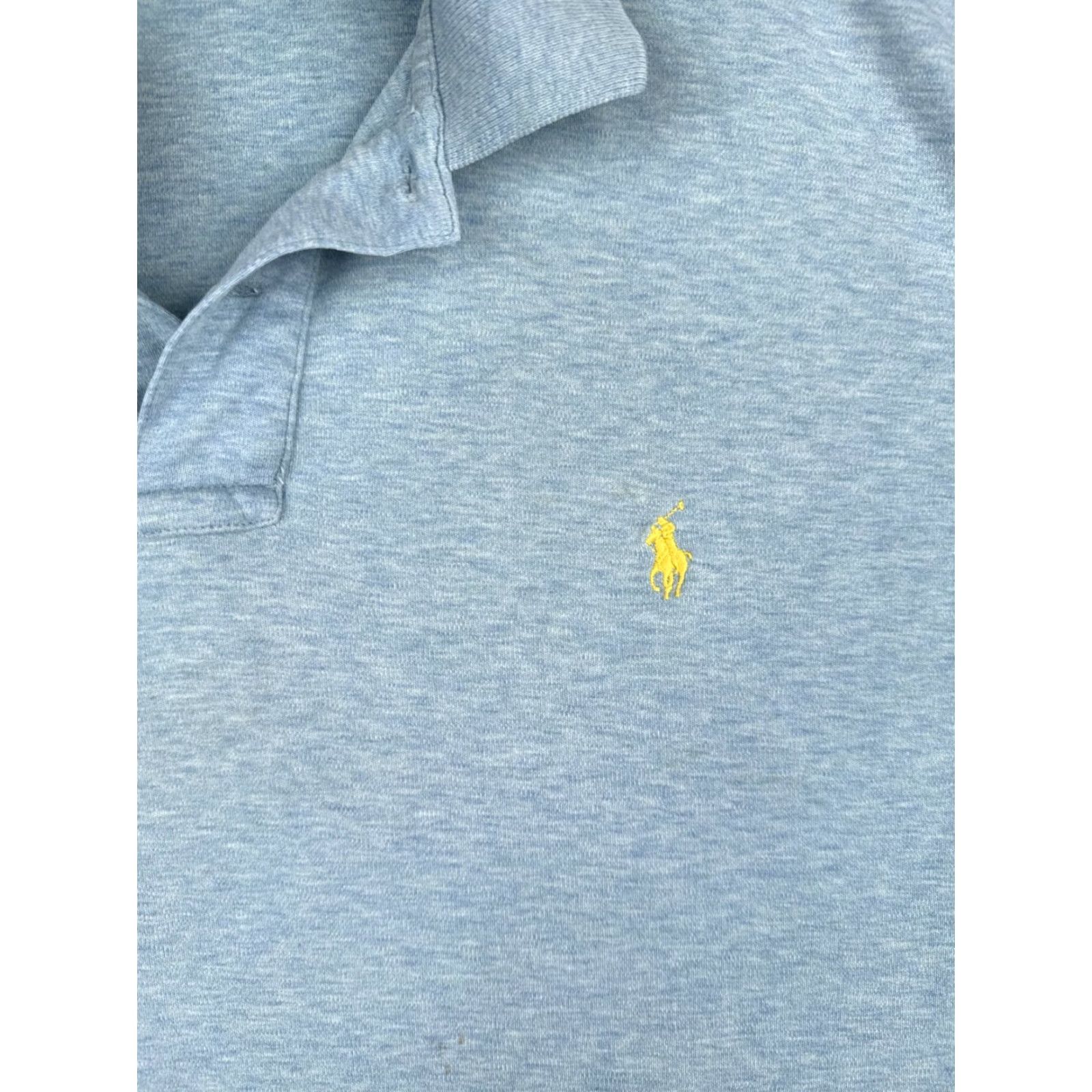 Ralph Lauren VINTAGE Ralph Lauren Polo Shirt 2XL Blue Short Sleeve Cotton 80s Golf Mens Size US XXL / EU 58 / 5 - 6 Thumbnail