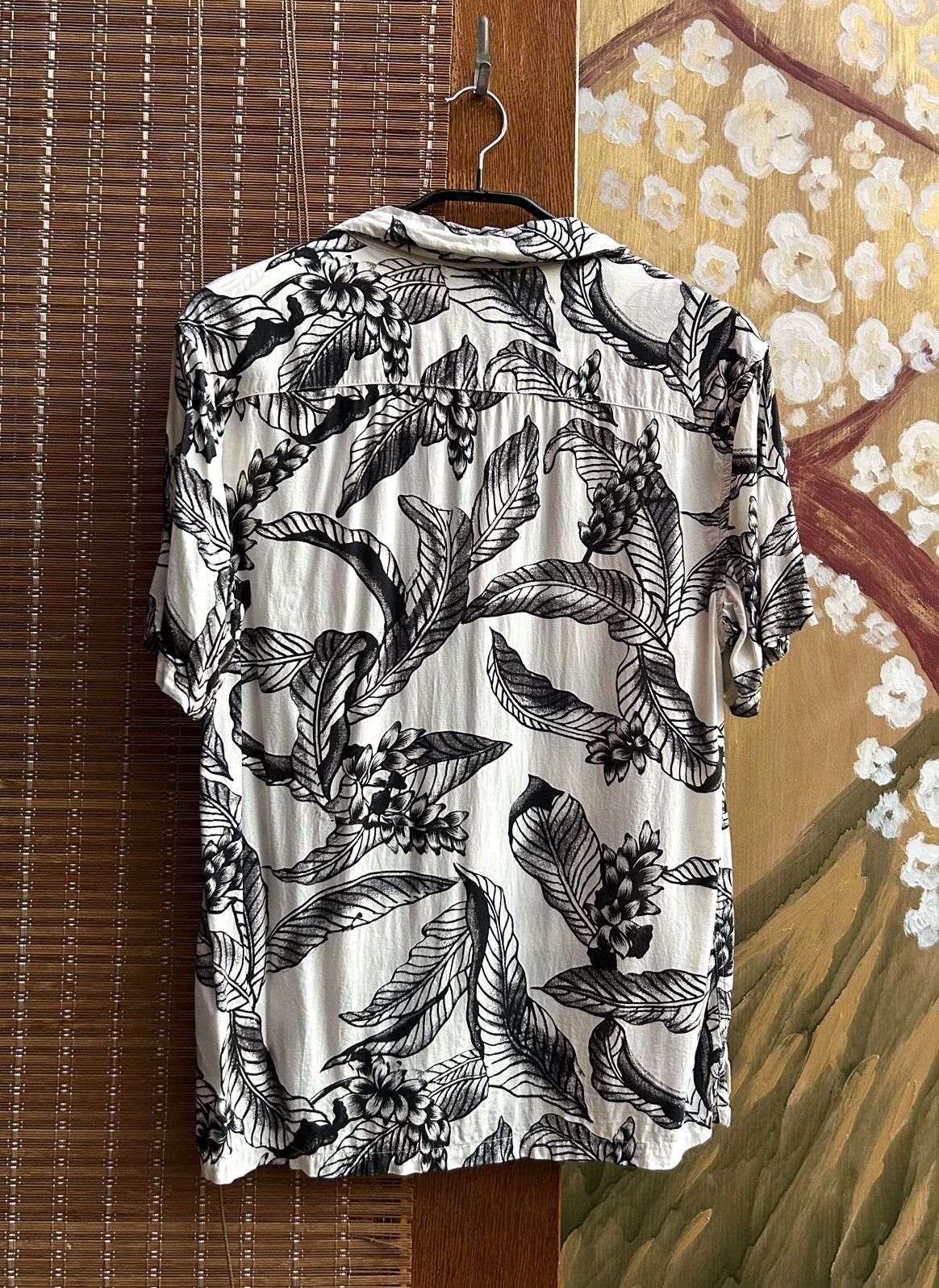Allsaints All Saints Kahuna Aloha Hawaiian Shirt Open Loop Collar Size US M / EU 48-50 / 2 - 2 Thumbnail