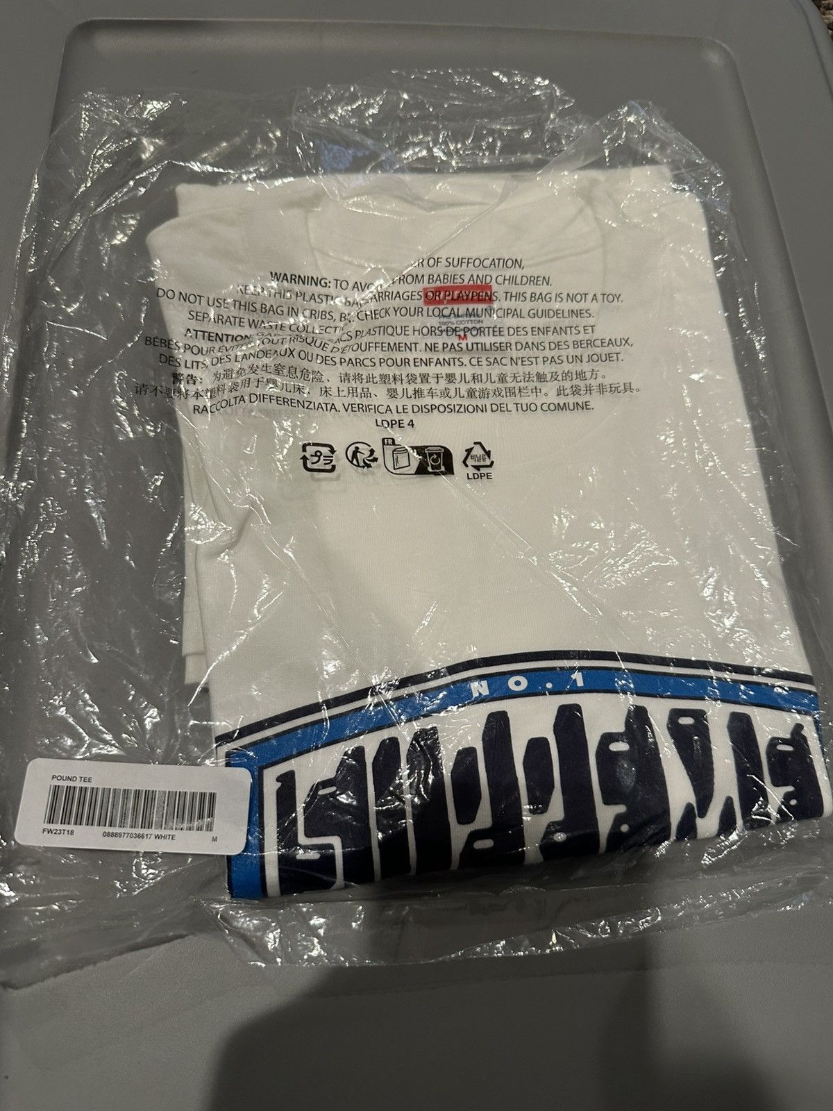 Supreme Supreme Pound Tee Size US M / EU 48-50 / 2 - 2 Thumbnail