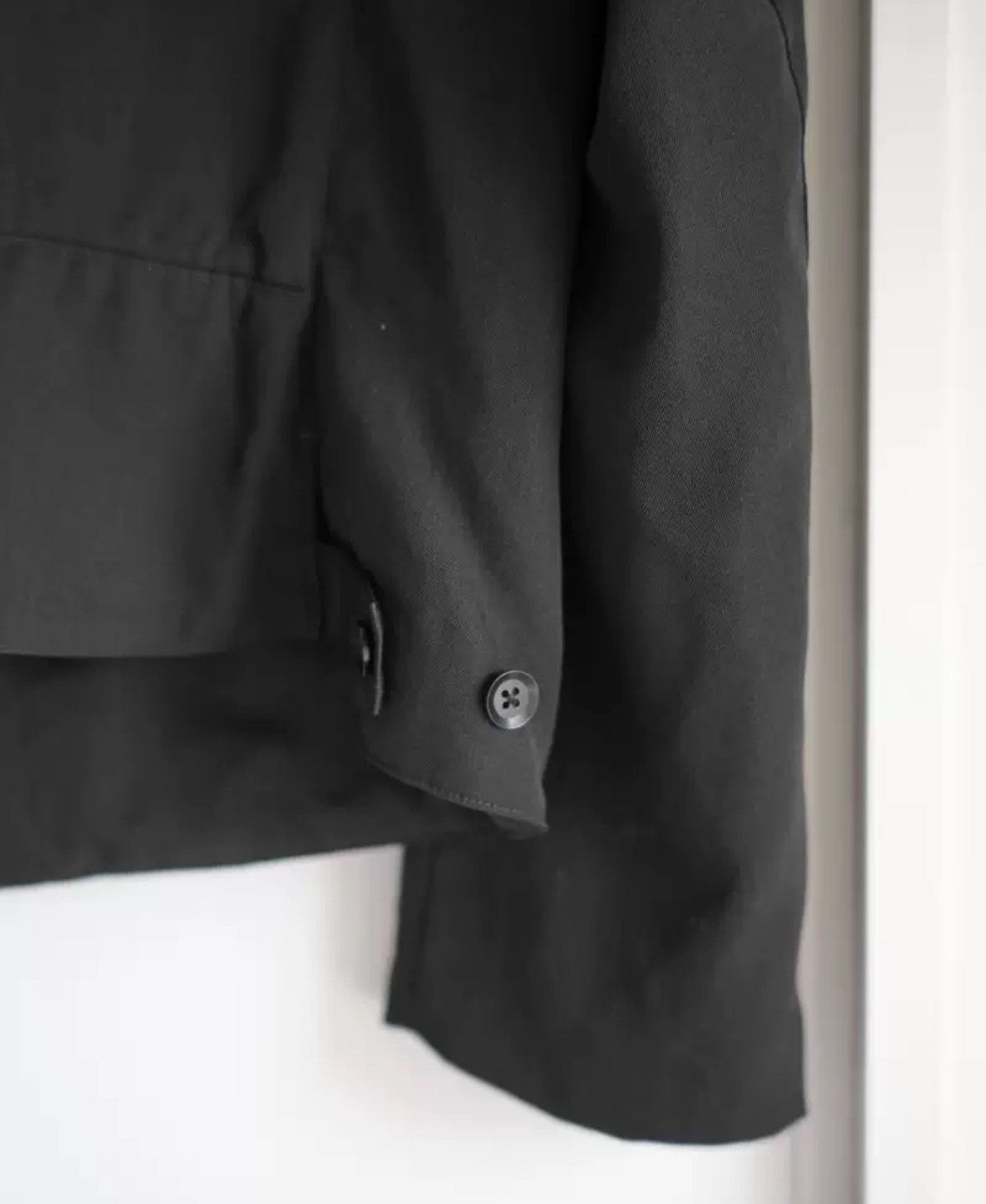 Yohji Yamamoto Yohji Yamamoto 14ss Rainy Zipper Short Jacket 2412-Nextarrow Size US L / EU 52-54 / 3 - 5 Thumbnail