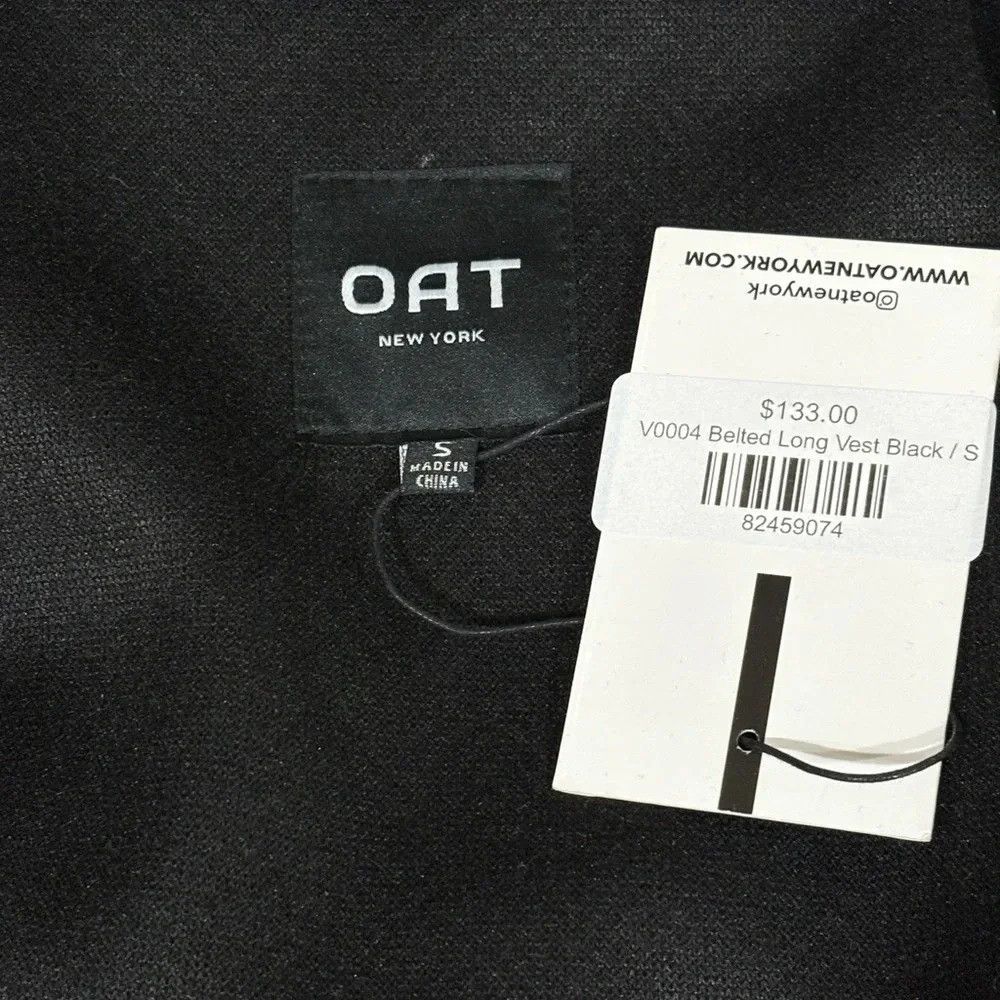 Other Oat Belted Long Vest NWT Size S / US 4 / IT 40 - 3 Thumbnail