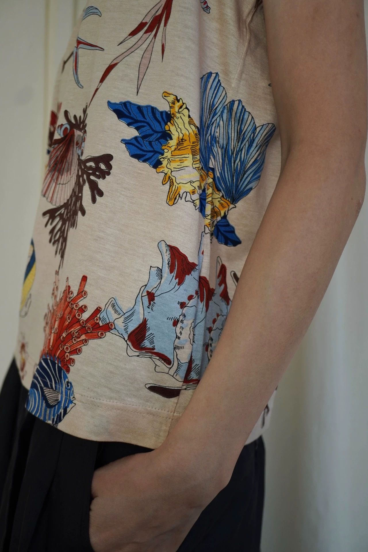 Hermes Hermes 1980s Ocean Creature Cotton Vest M Size M / US 6-8 / IT 42-44 - 8 Thumbnail