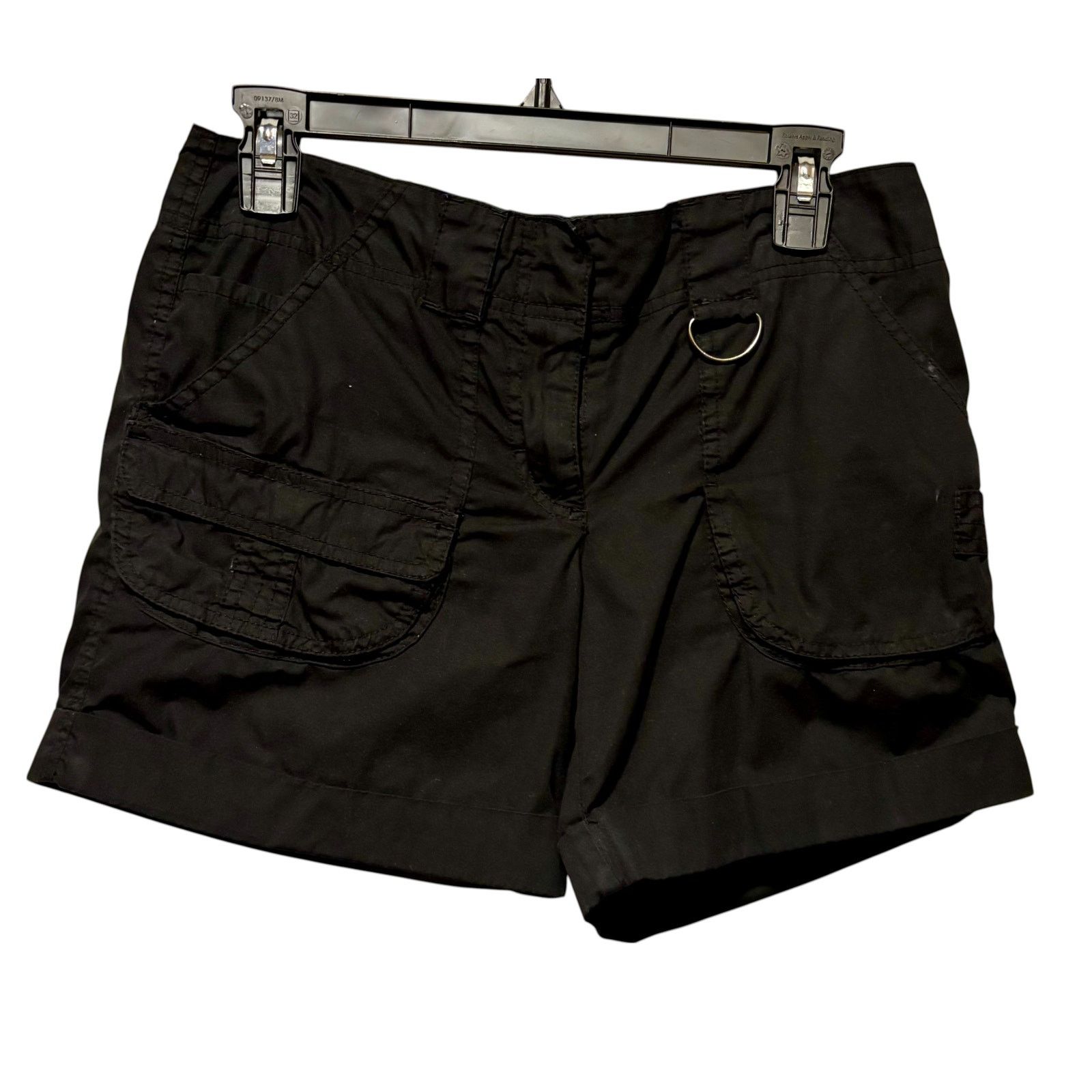 Kenneth Cole Kenneth Cole Black Cargo Shorts 100% Cotton Lot Bundle 3 Sz2 Size 26" / US 2 / IT 38 - 2 Thumbnail