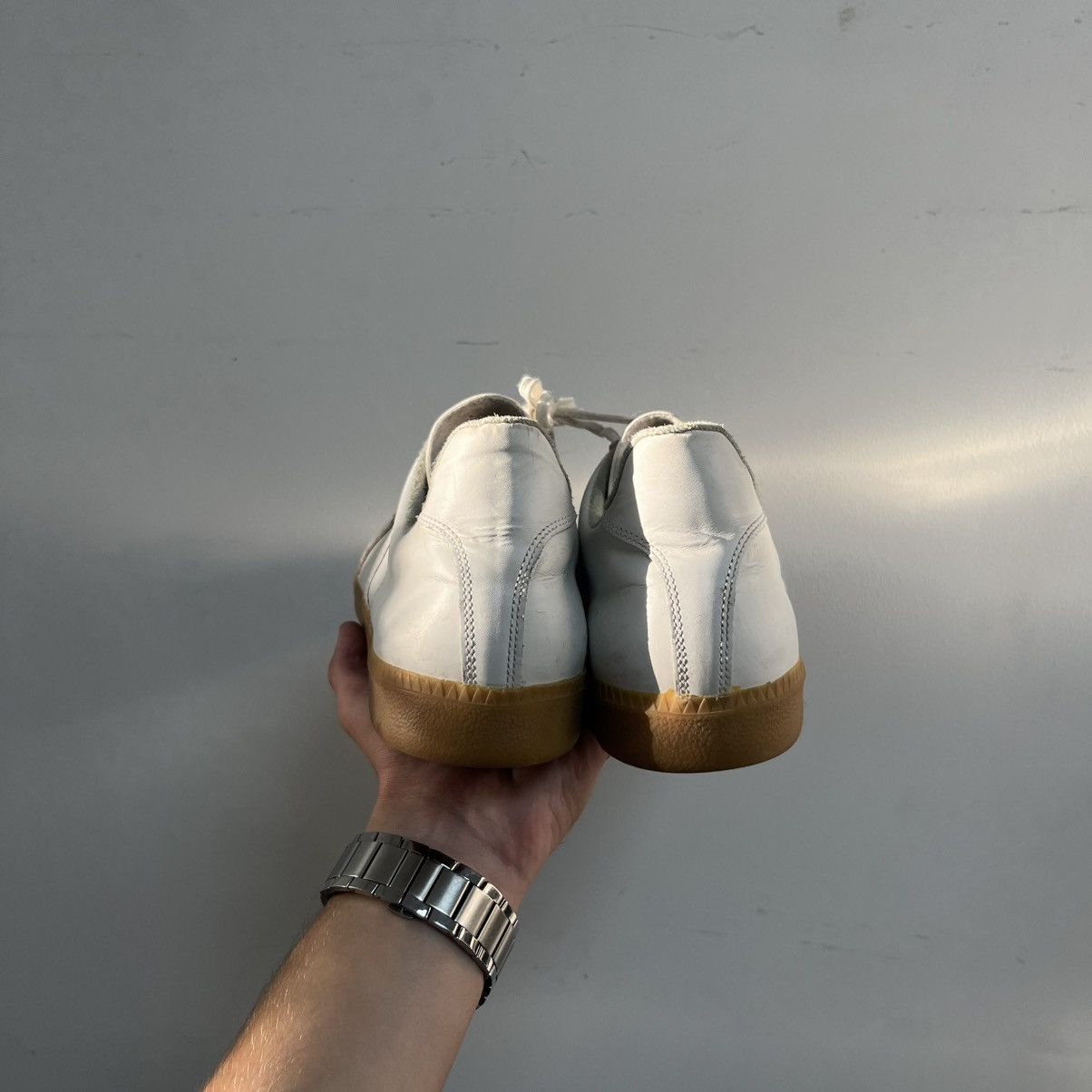 Vintage GAT Bw Sport 280 Maison Margiela Replica Style Leather Size US 11 / EU 44 - 5 Thumbnail