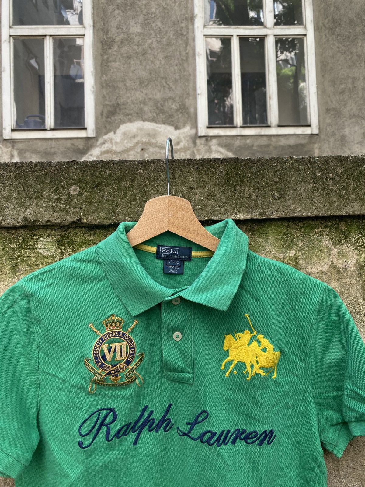 Polo Ralph Lauren × Vintage Vintage Polo Ralph Lauren PRL Embroided Logo Polo Size US S / EU 44-46 / 1 - 2 Thumbnail