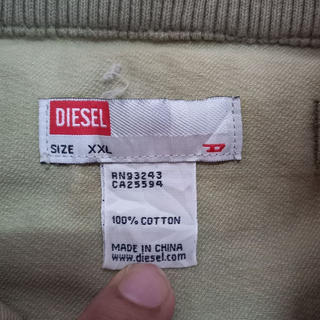 Diesel DIESEL 4/SL78 Military Utility Parka Jacket Size US L / EU 52-54 / 3 - 17 Thumbnail