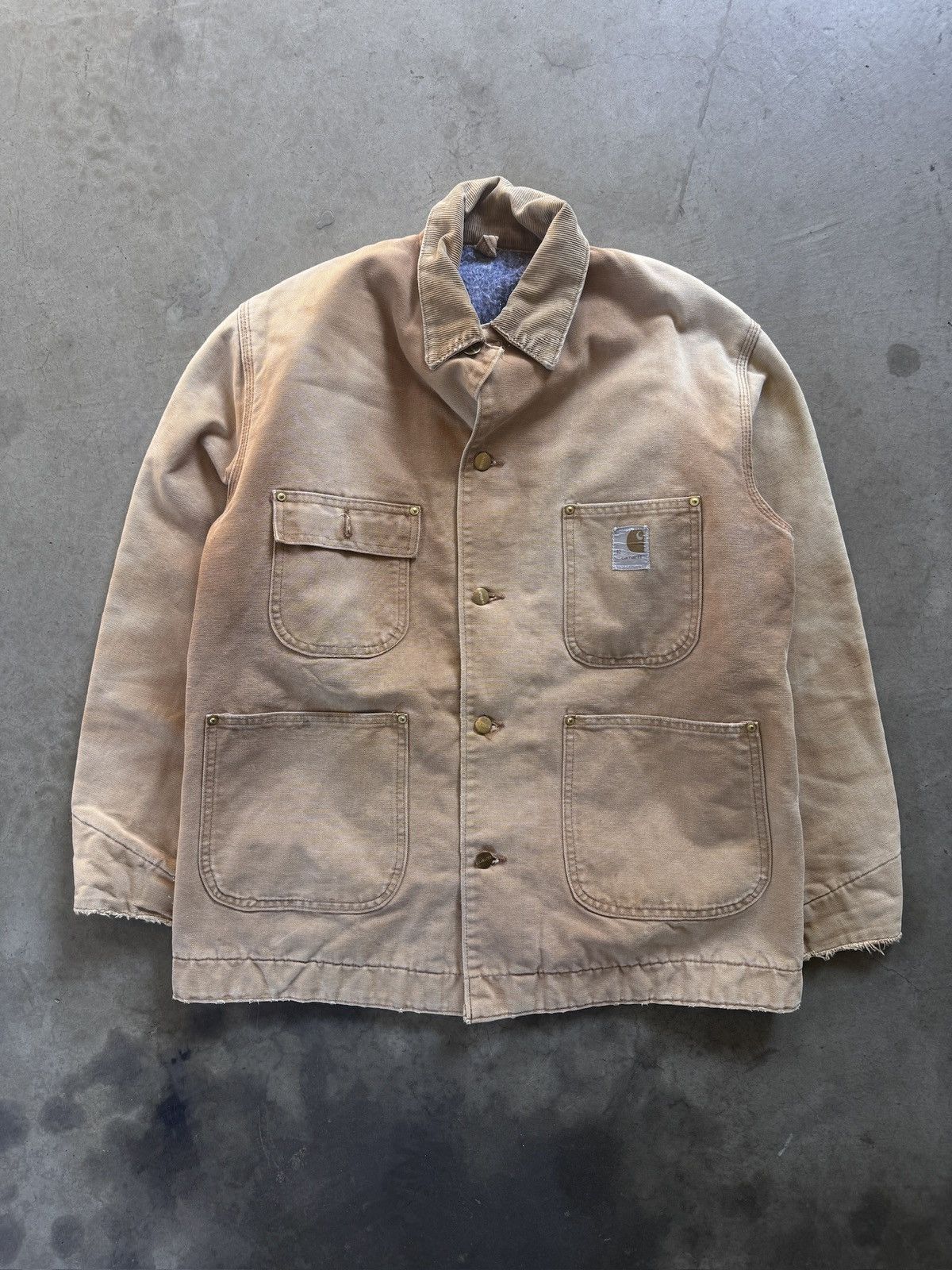 Carhartt Vintage Caehartt Chore Jacket Size US L / EU 52-54 / 3 - 1 Thumbnail