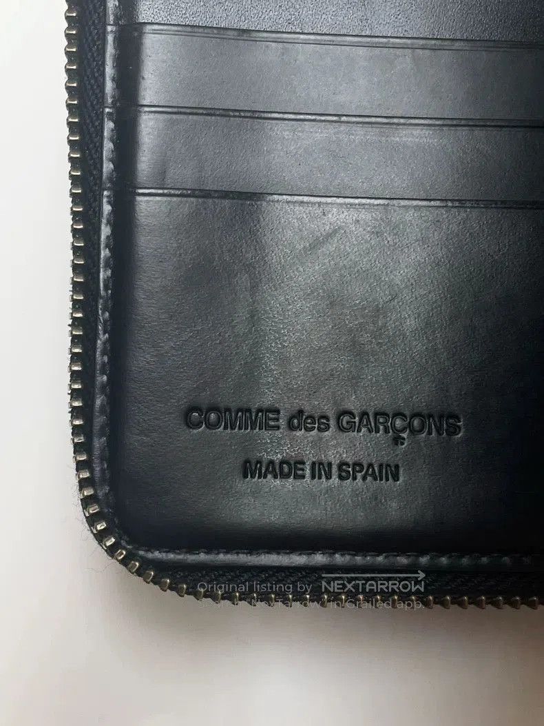 Comme des Garcons COMME des GARCONS Leather Card Holder Wallet. Size ONE SIZE - 8 Thumbnail