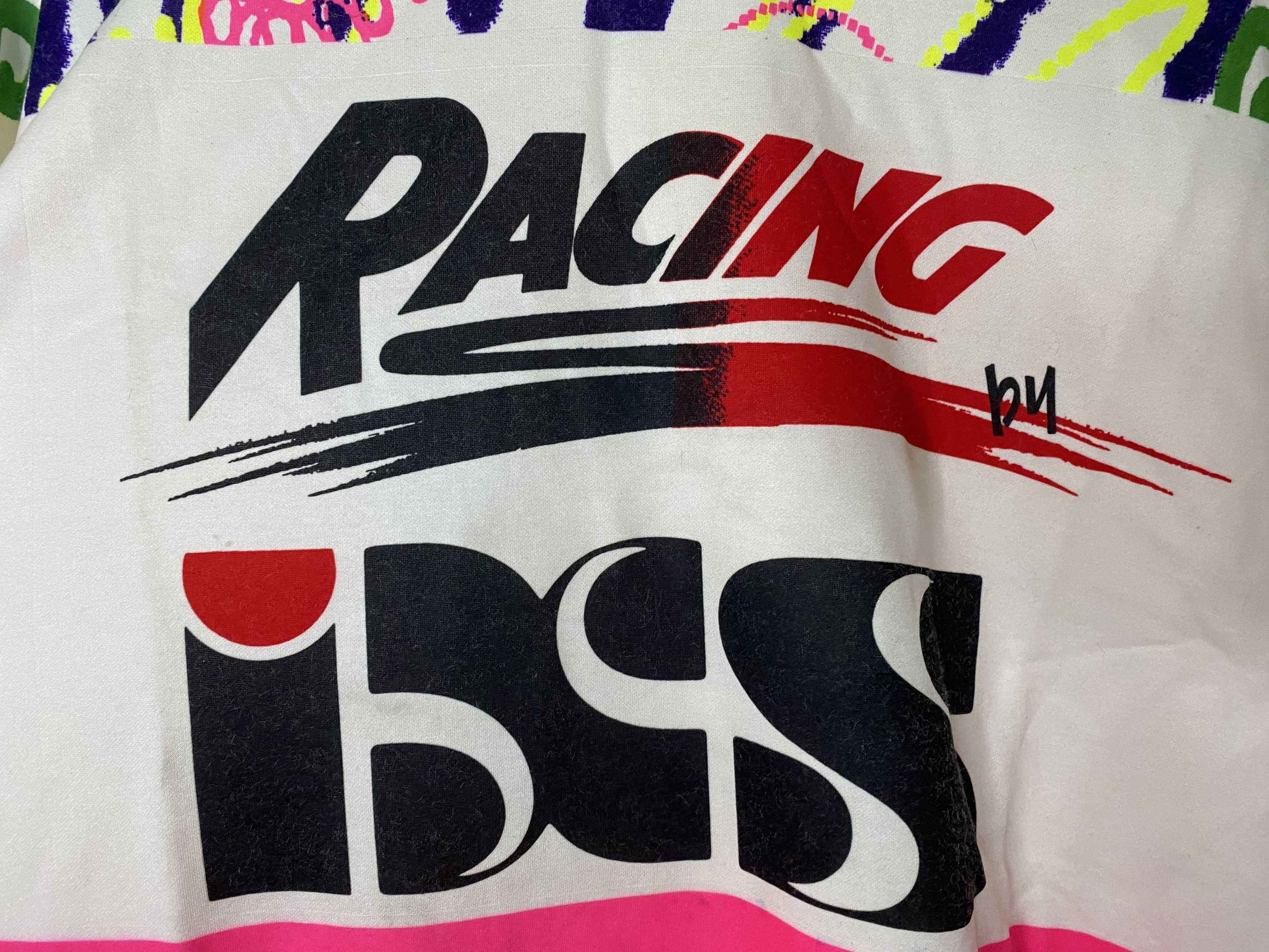 Vintage RACING BY IXS MOTOCROSS TEAM JERSEY SHIRT VINTAGE 1980'S Size US L / EU 52-54 / 3 - 3 Thumbnail
